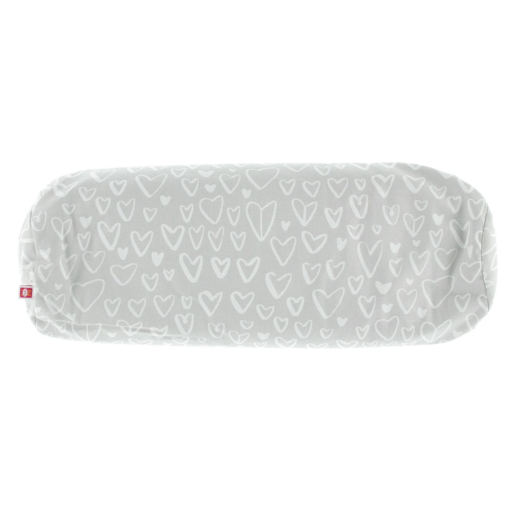 Coussin d'Allaitement - Coeurs gris