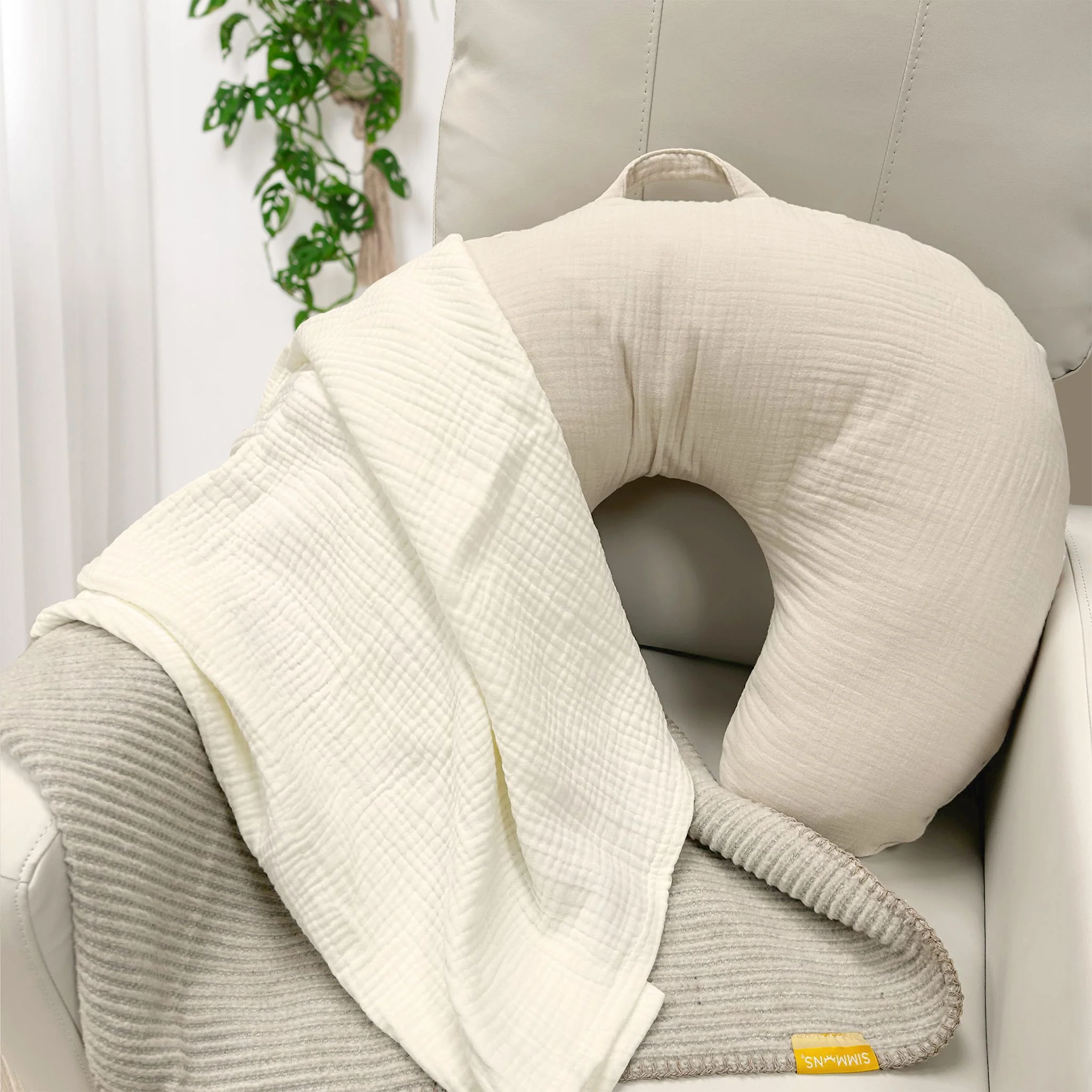Coussin d'Allaitement Mousseline Moonbeam - Image 5