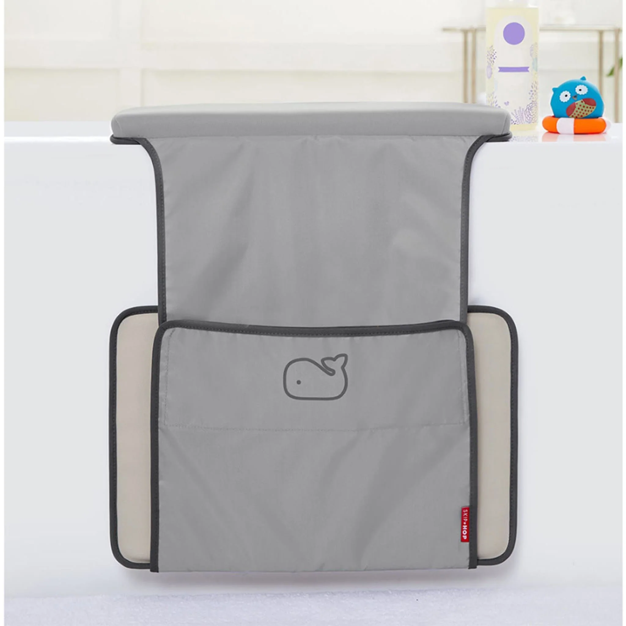 Coussin Confort Pour le Bain - Gris - Image 3