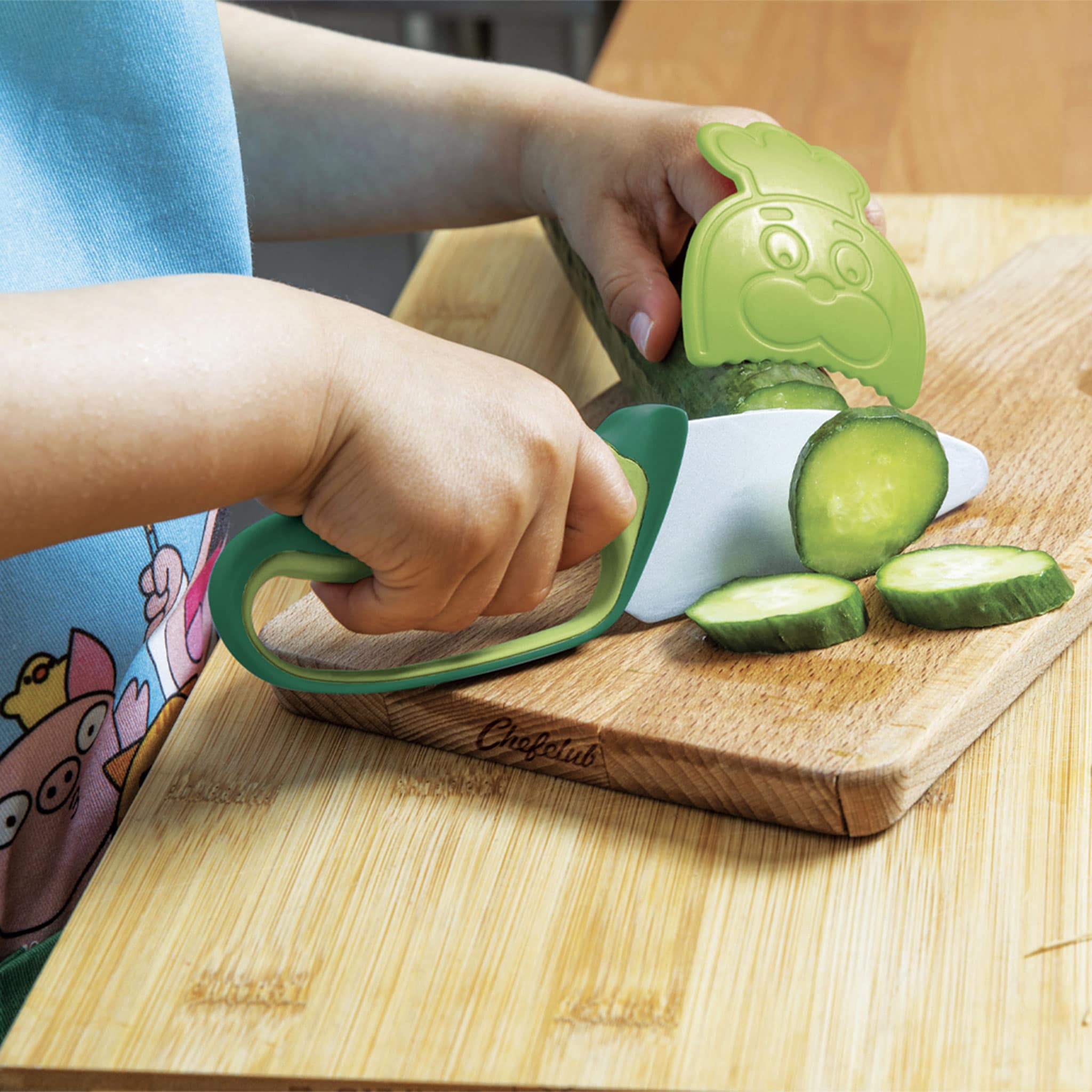 Couteau de Chef - Vert - Image 5