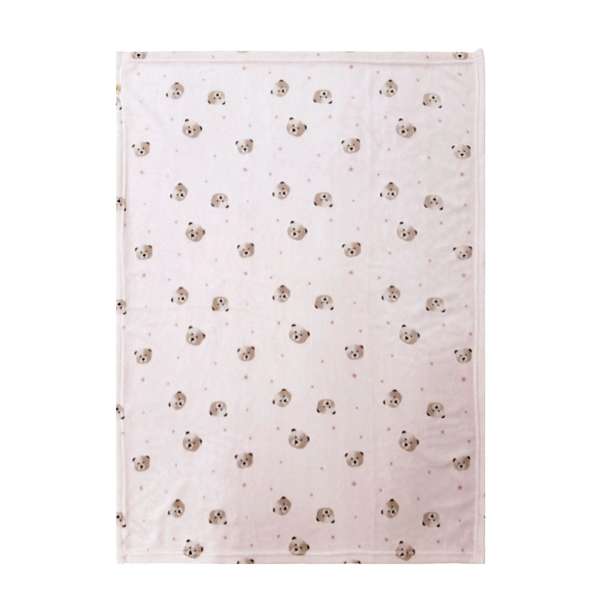 Couverture avec Bas Ours - Rose - Image 3
