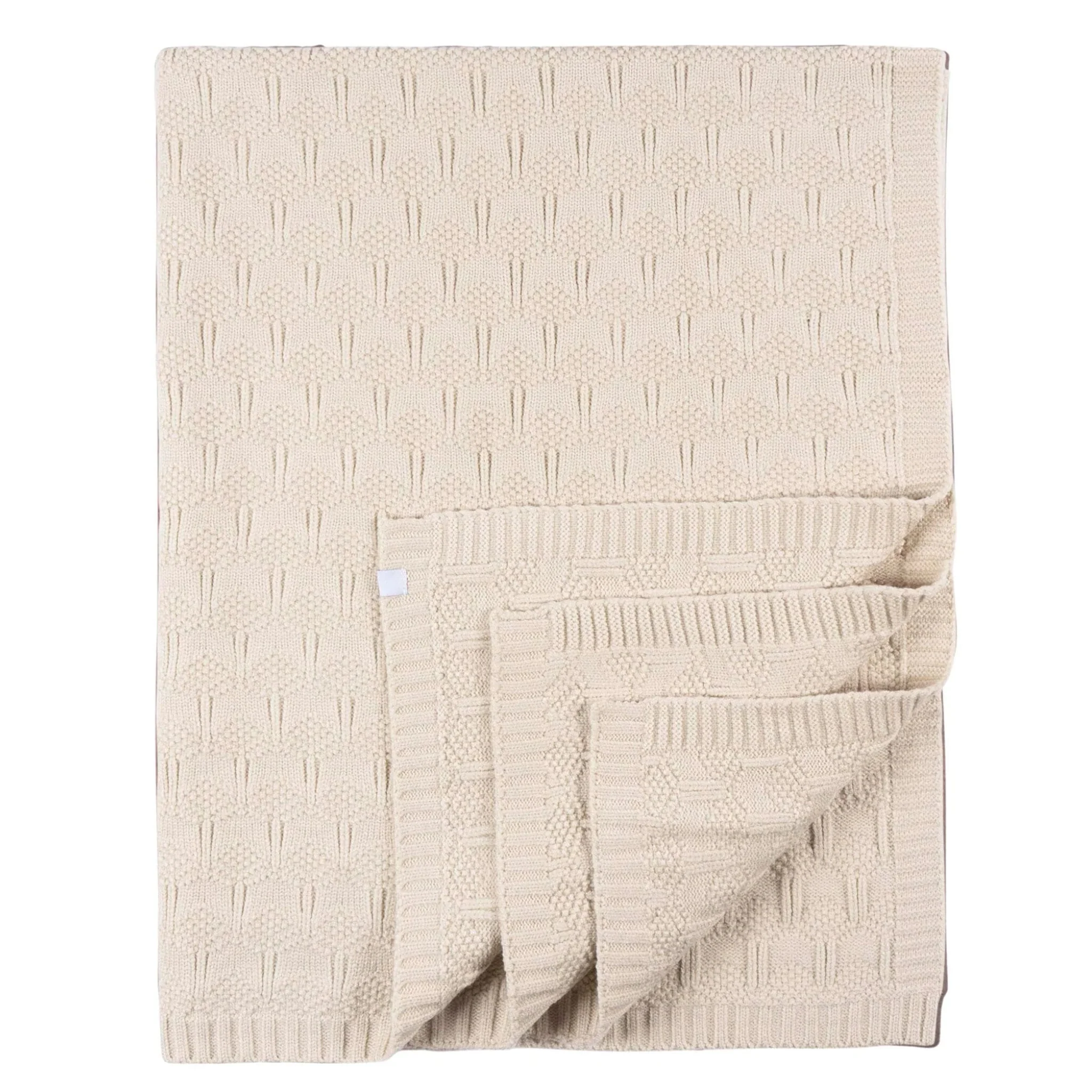 Couverture En Tricot - Tan - Image 3