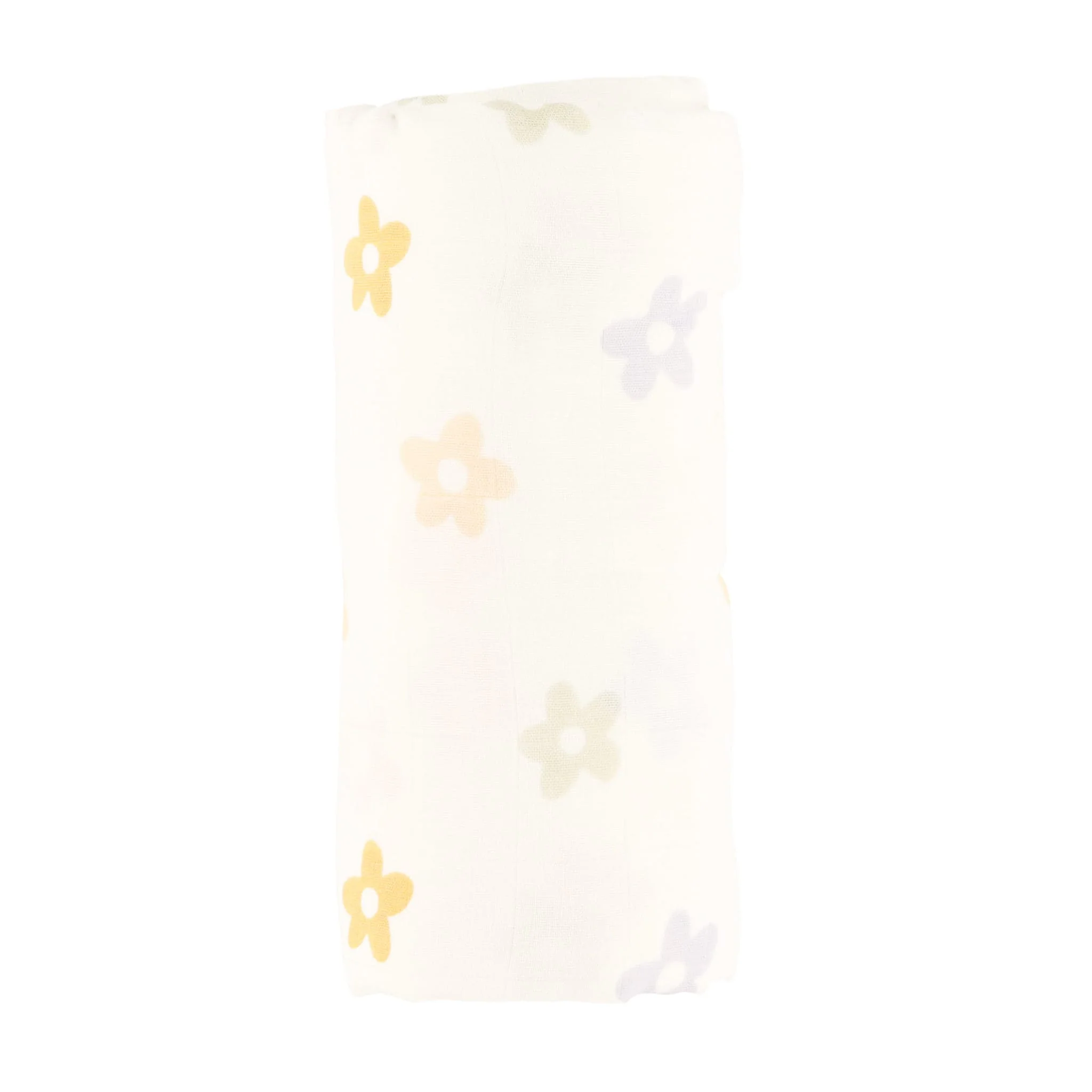 Couverture Mousseline Bambou - Fleurs