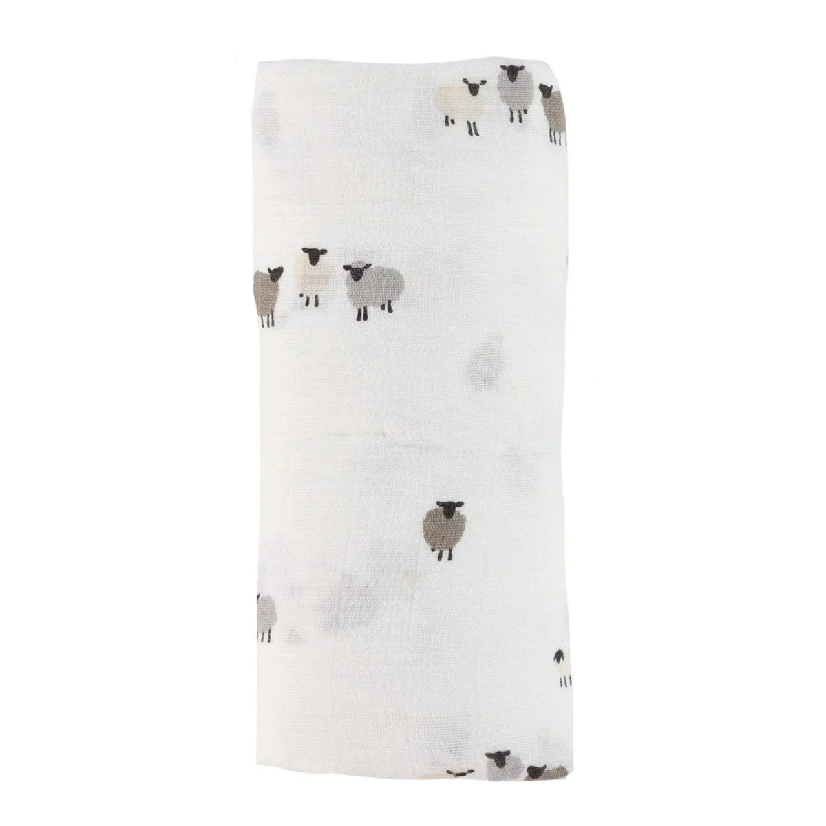 Couverture Mousseline Bambou Moutons - Édition spéciale Laura Lémerveil