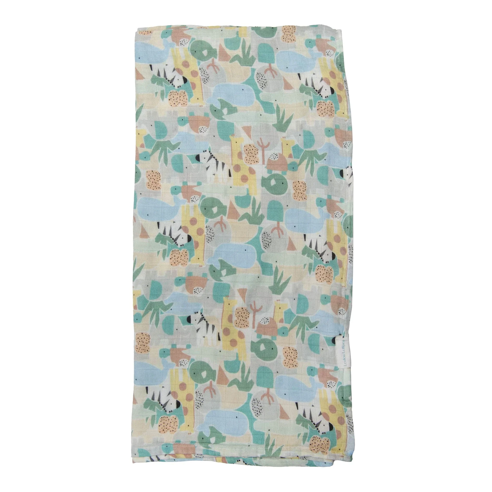 Couverture Mousseline Bambou - Animaux