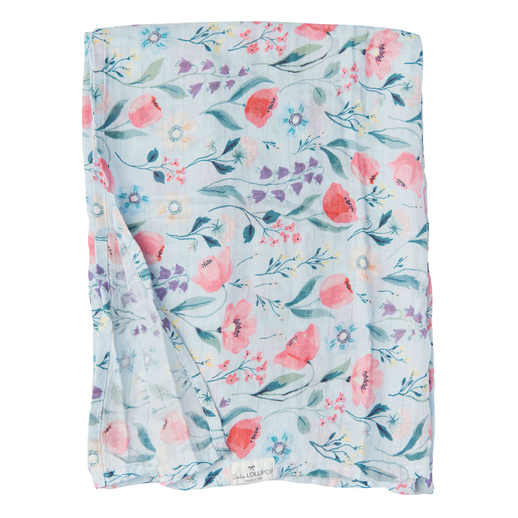 Couverture Mousseline Bambou - Jacinthe