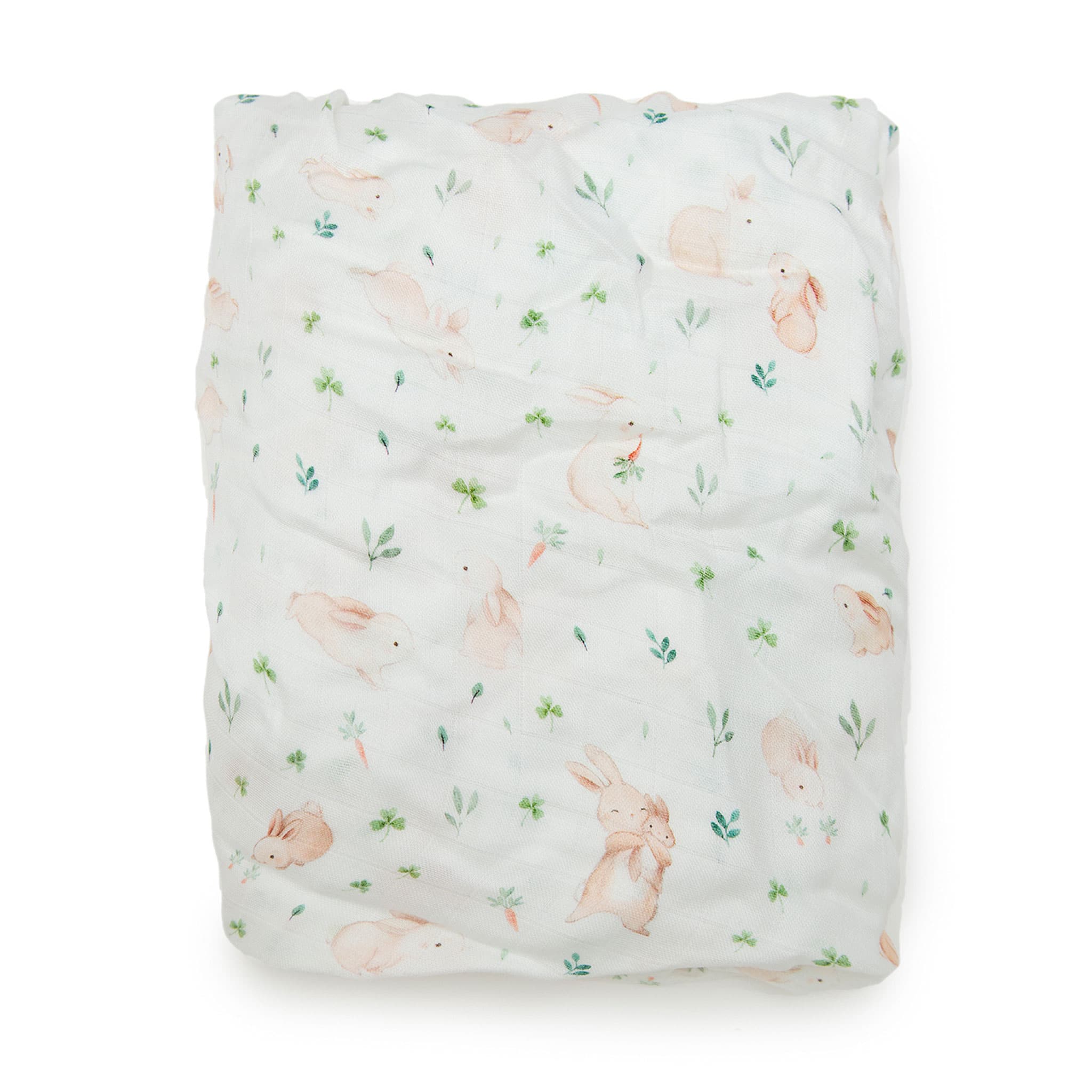 Couverture Mousseline Bambou - Lapins - Image 3