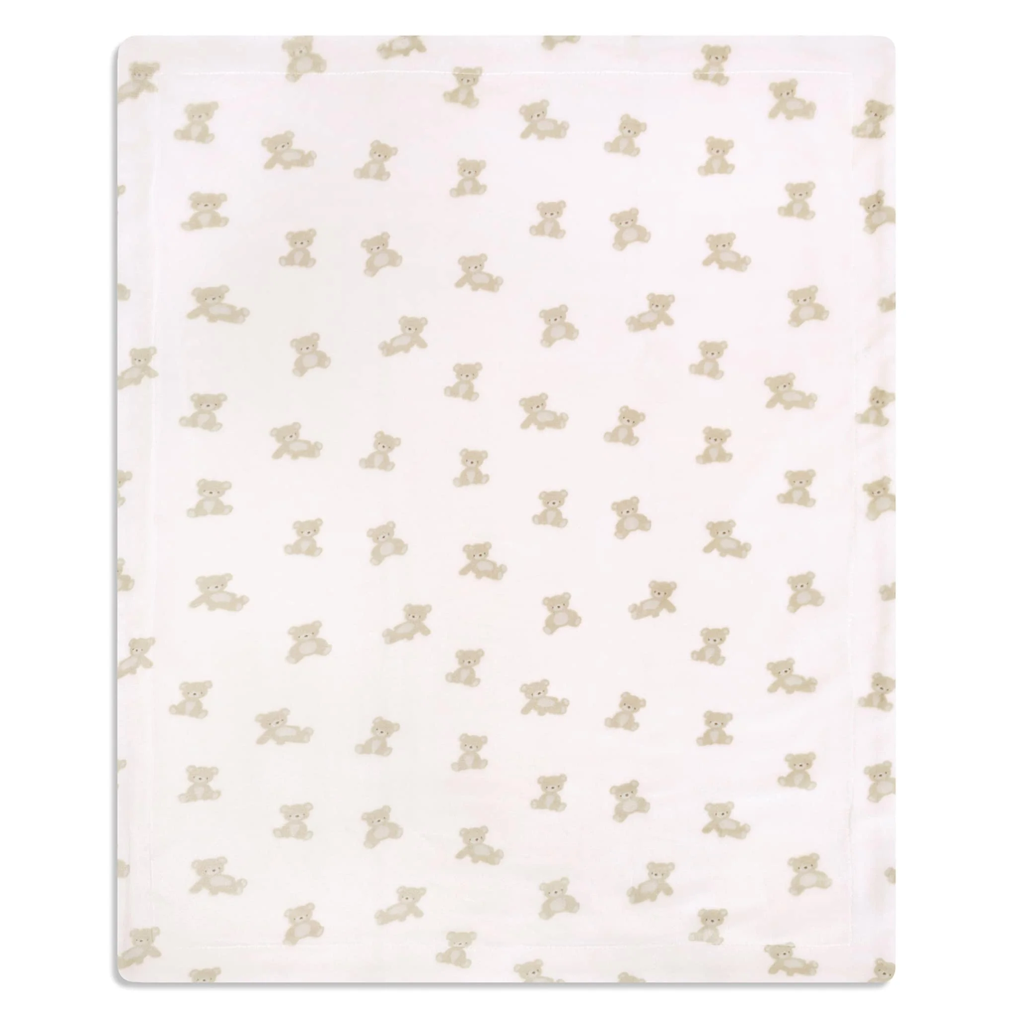 Couverture en Peluche - Ours Rose - Image 3