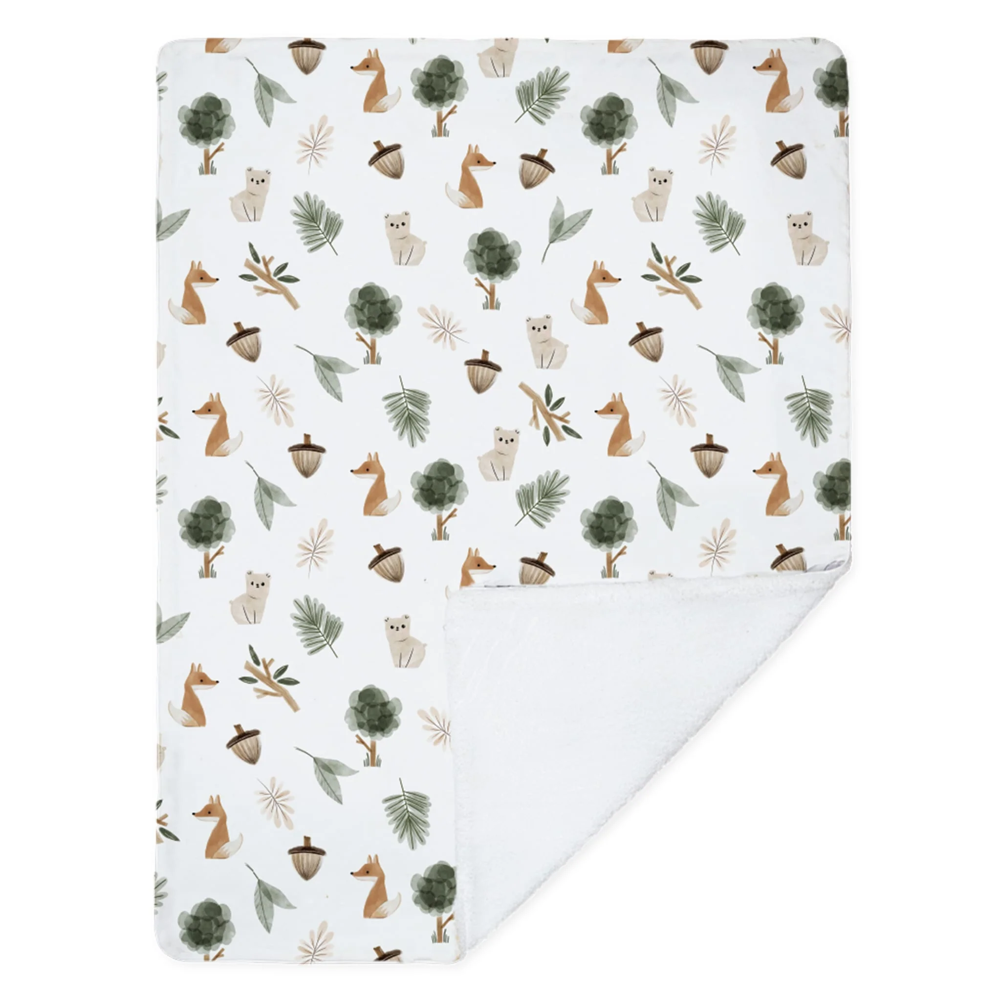 Couverture Sherpa - Forêt