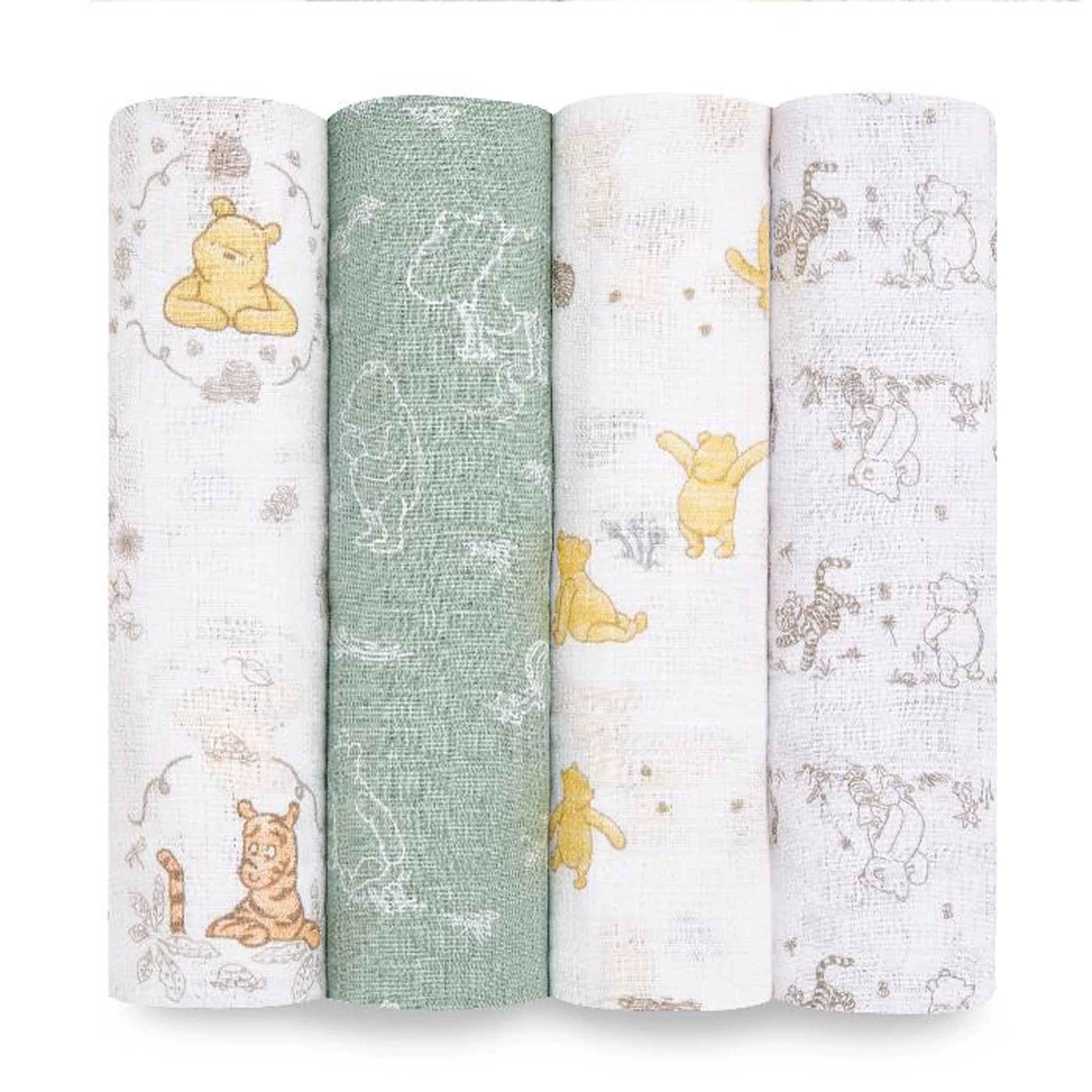 Couvertures en mousseline de coton Essentials (4)- Disney™ Winnie et ses Amis