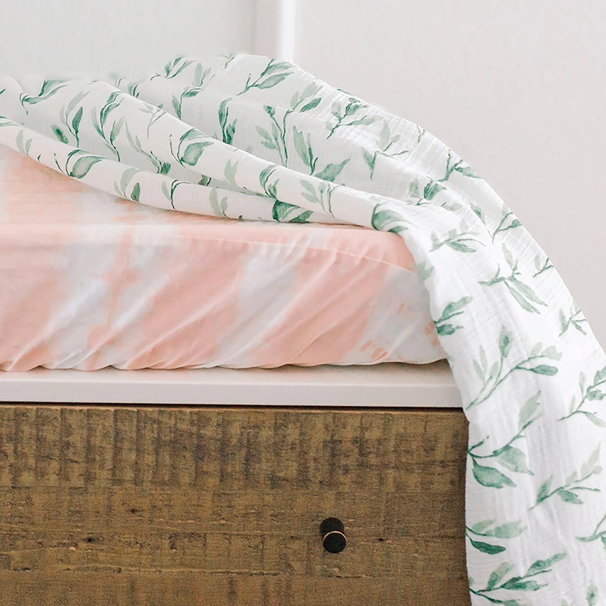 Housse de Matelas à Langer Parker - Rose tie-dye - Image 4