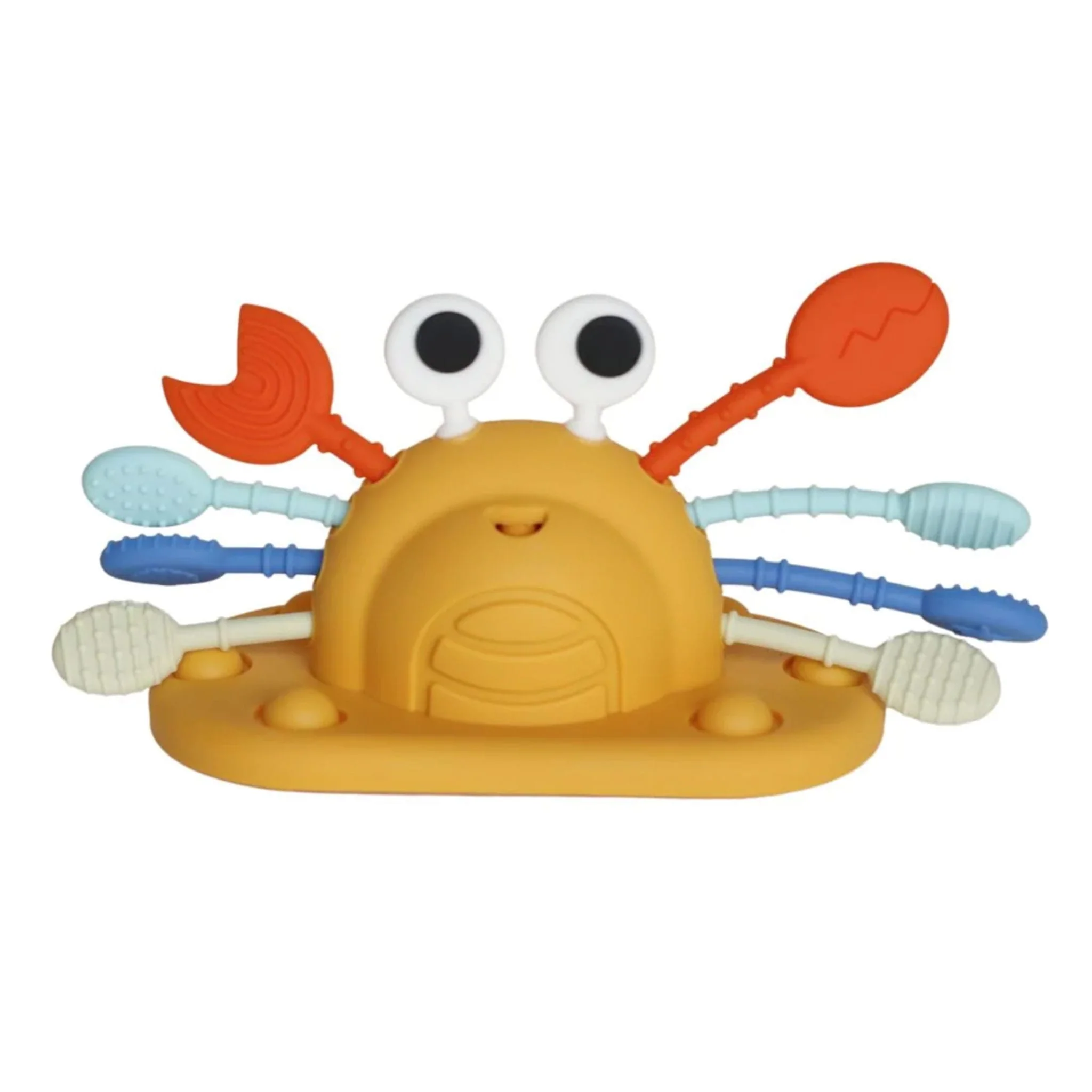 Jouet à Ventouse Multisensoriel en Silicone - Crabe