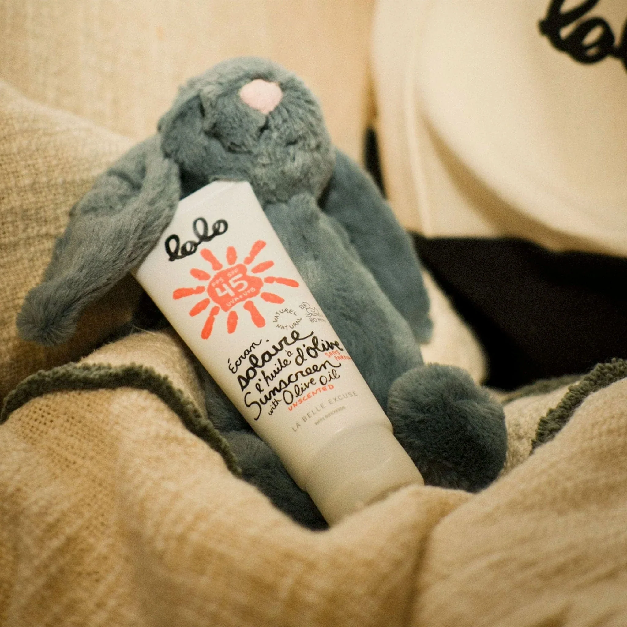 Crème Solaire à l'Huile d'Olive Sans Parfum SPF45 75 ml - Image 2