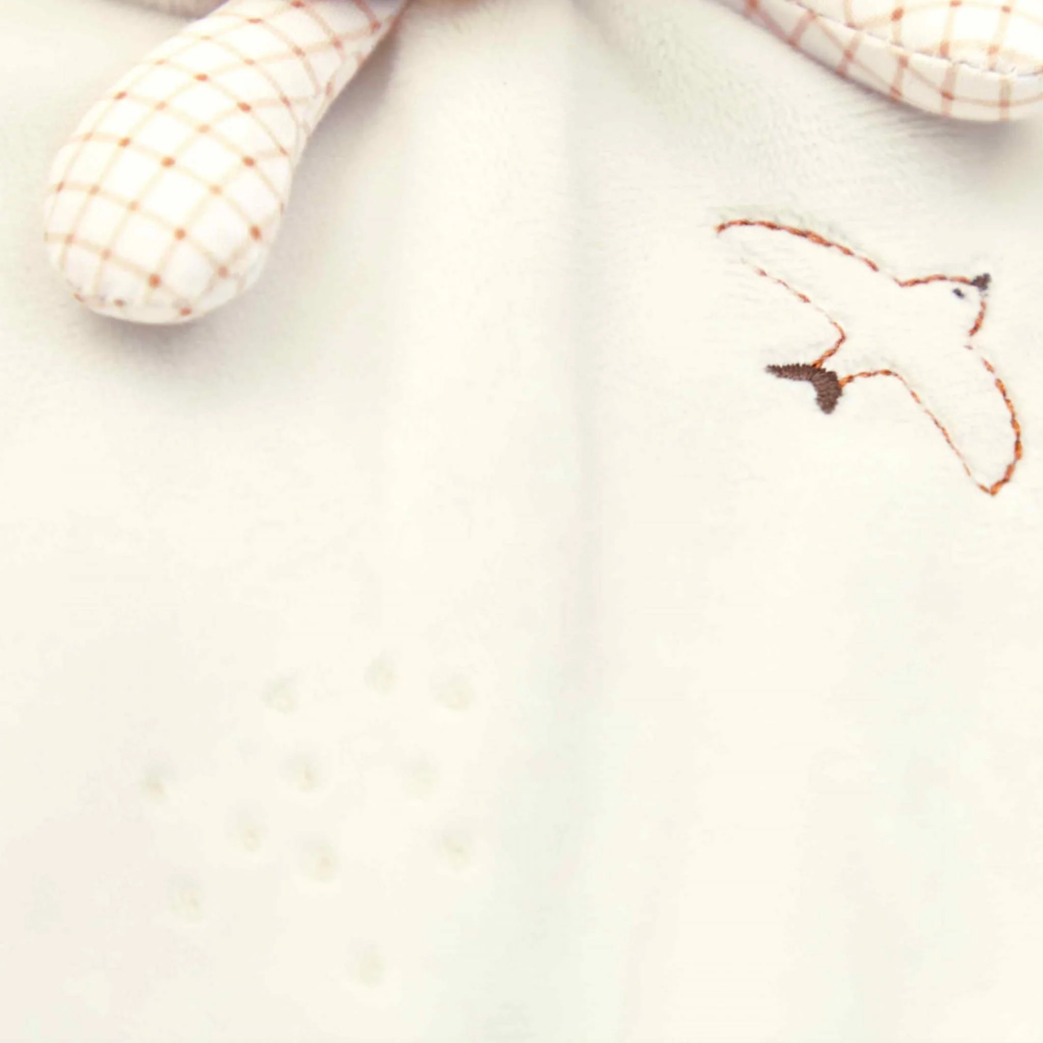 Doudou Lapin Ronde Crème - Image 6