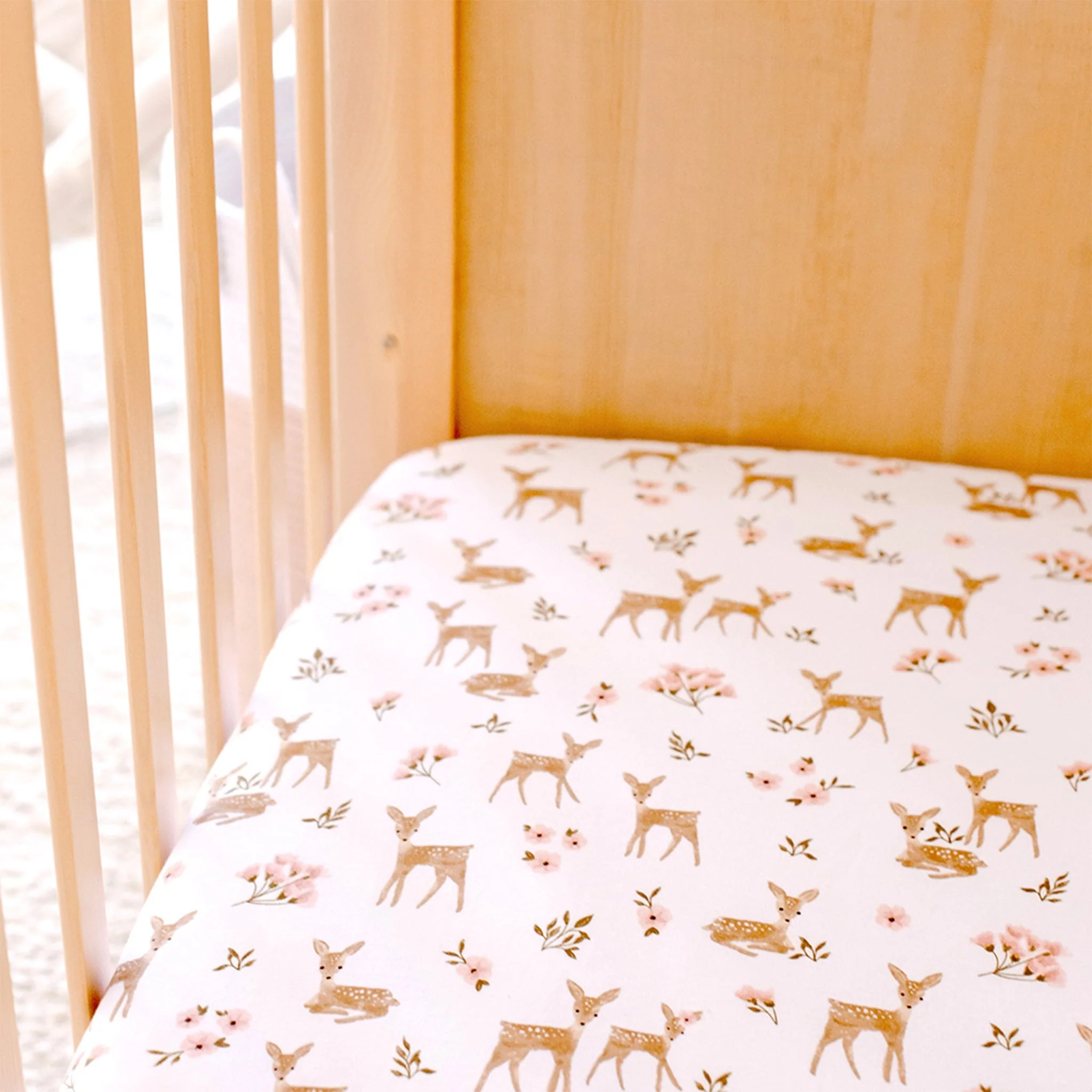 Drap Contour pour Lit de Bébé - Jardin Sophia - Image 3