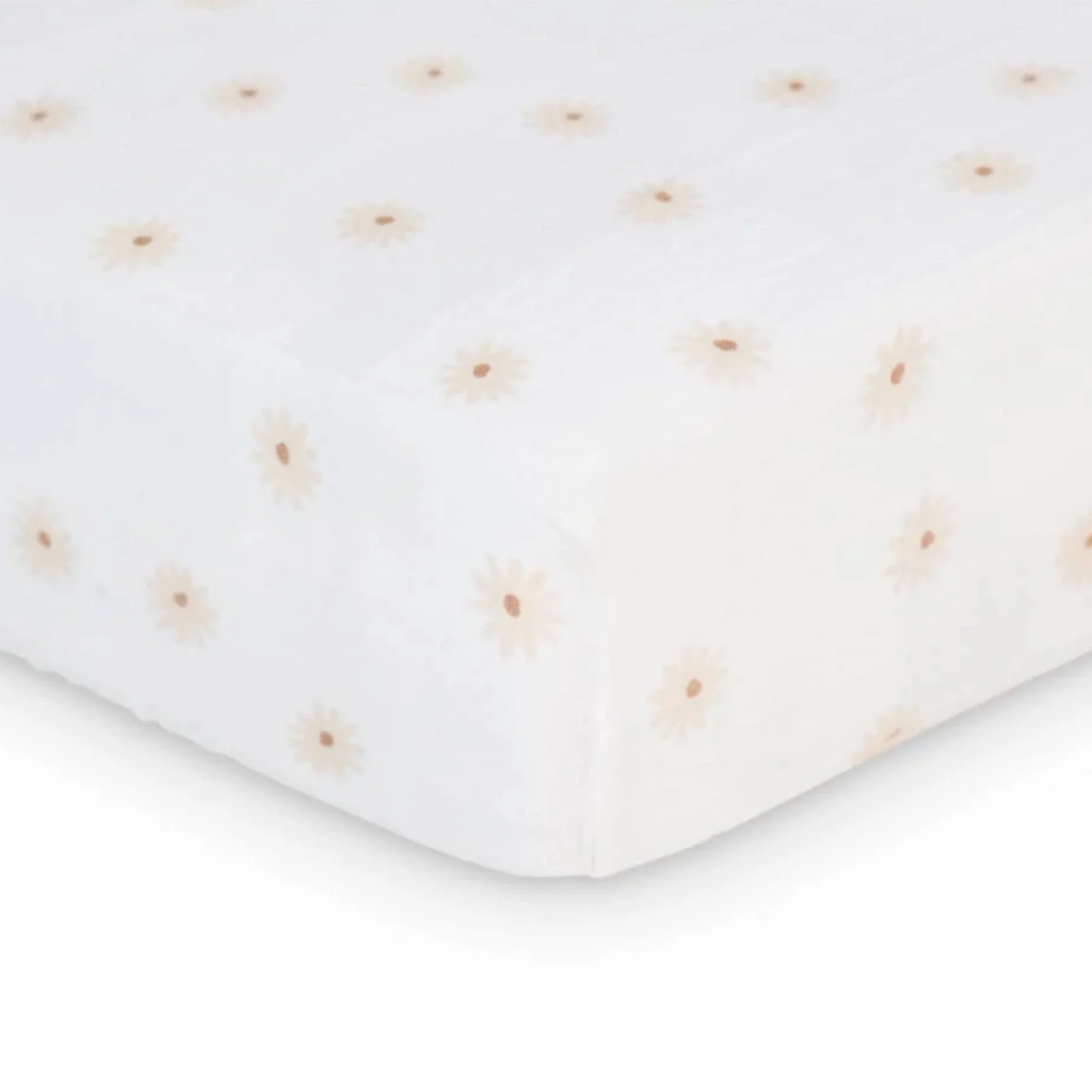 Drap Contour pour Lit Bébé -  Marguerites