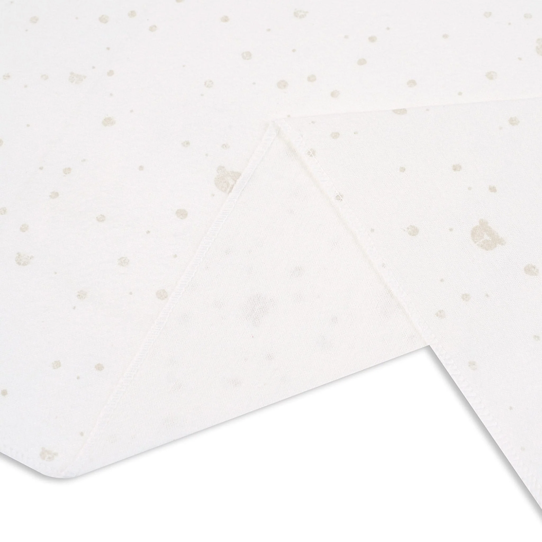 Draps Contour en flanelle pour Couchette (2) - Beige - Image 3
