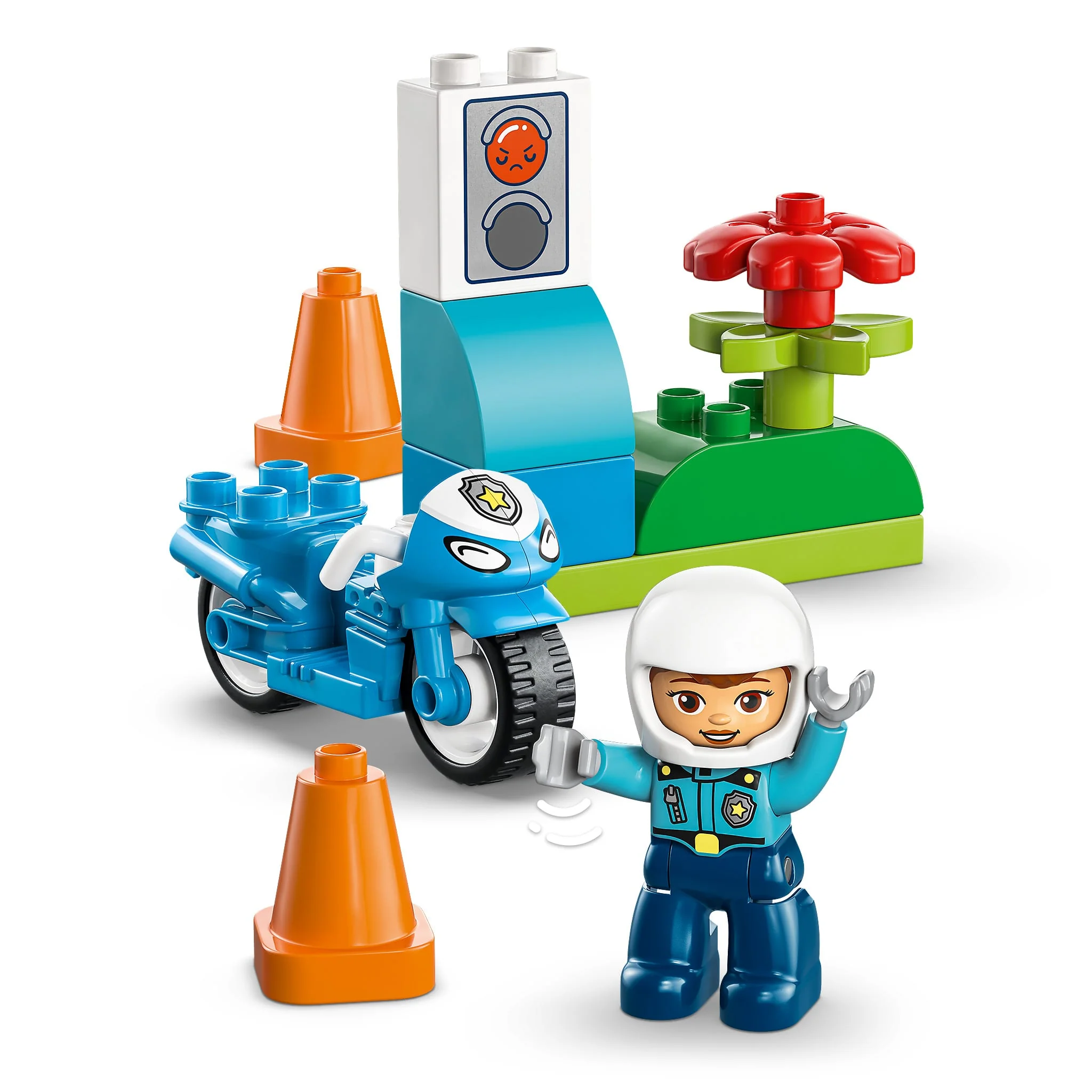 LEGO® DUPLO® Ma ville La moto de police bleue - Image 7