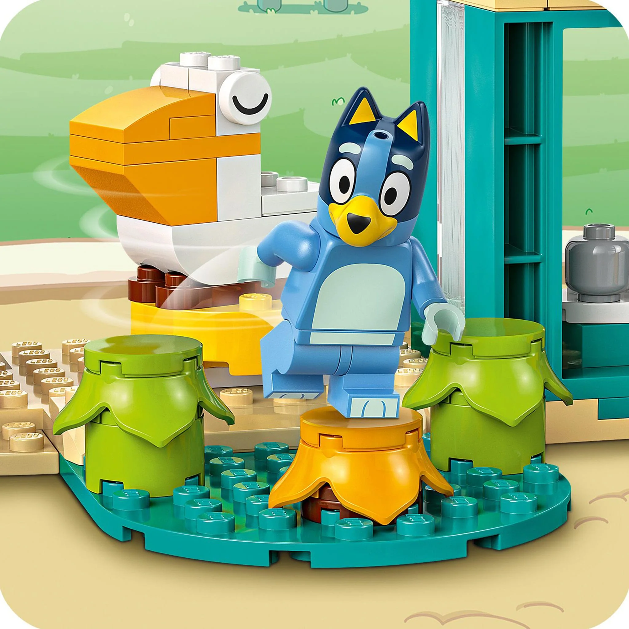 LEGO® Bluey Le terrain de jeu de Bluey et Chloe - Image 6