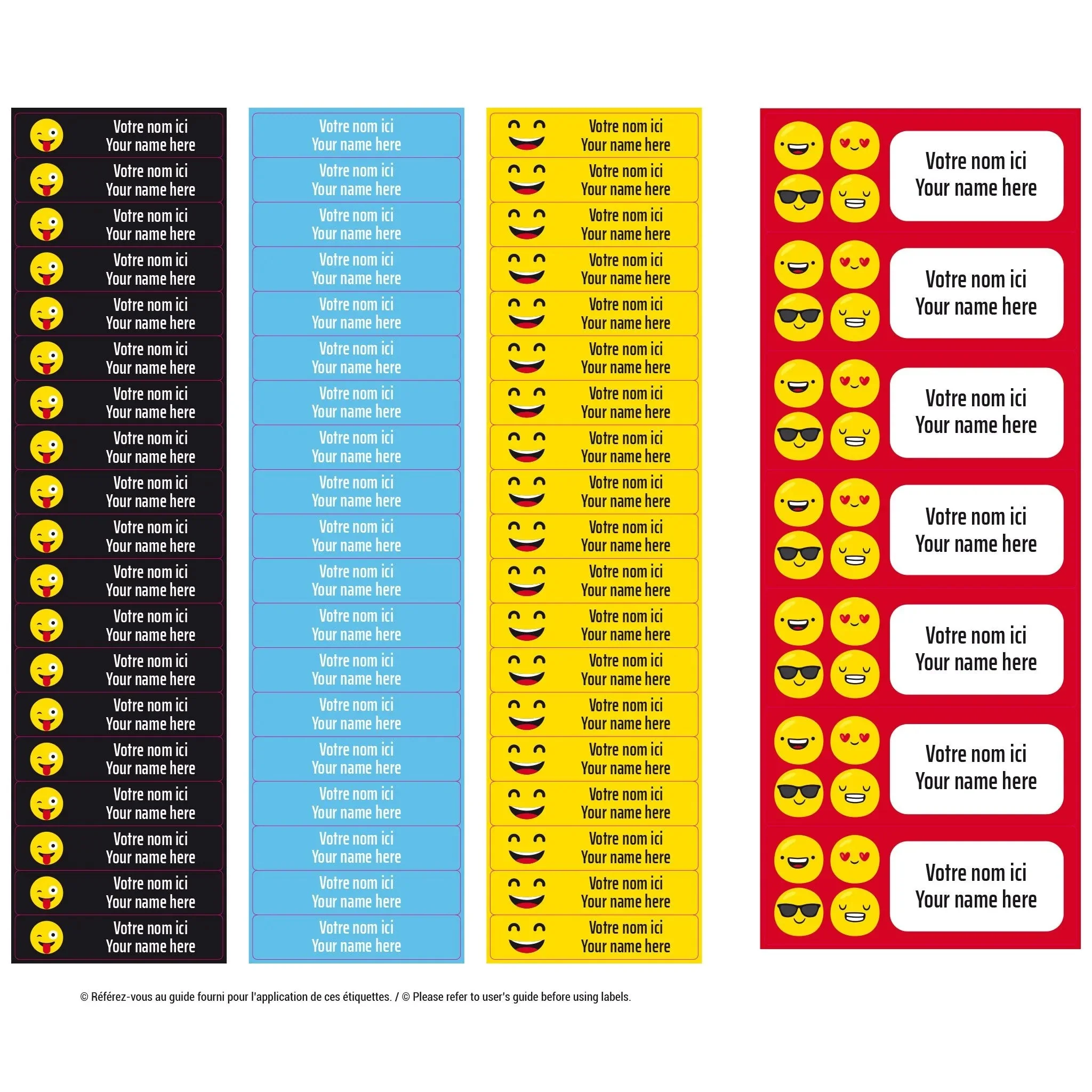 Étiquettes Essentiel - Émojis - Image 3