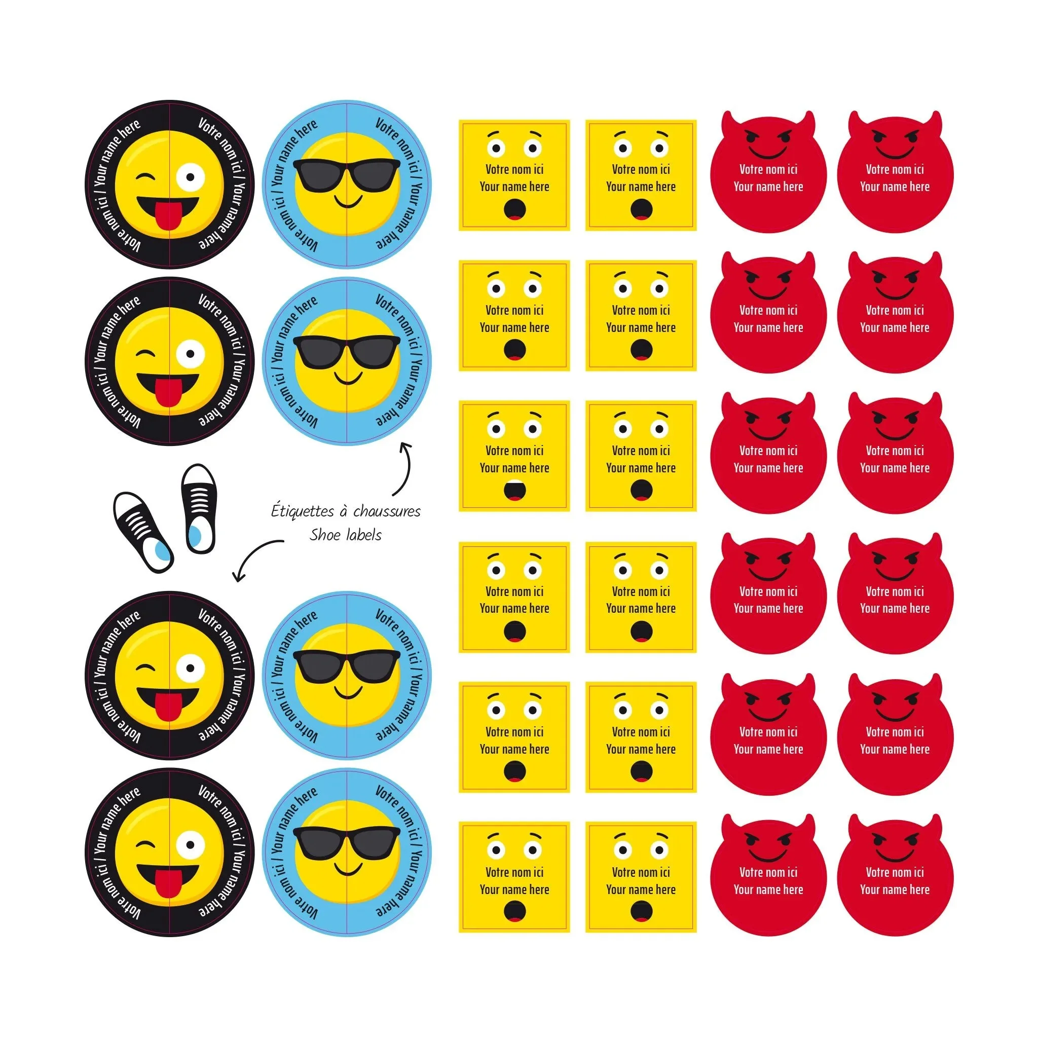 Étiquettes Essentiel - Émojis - Image 4