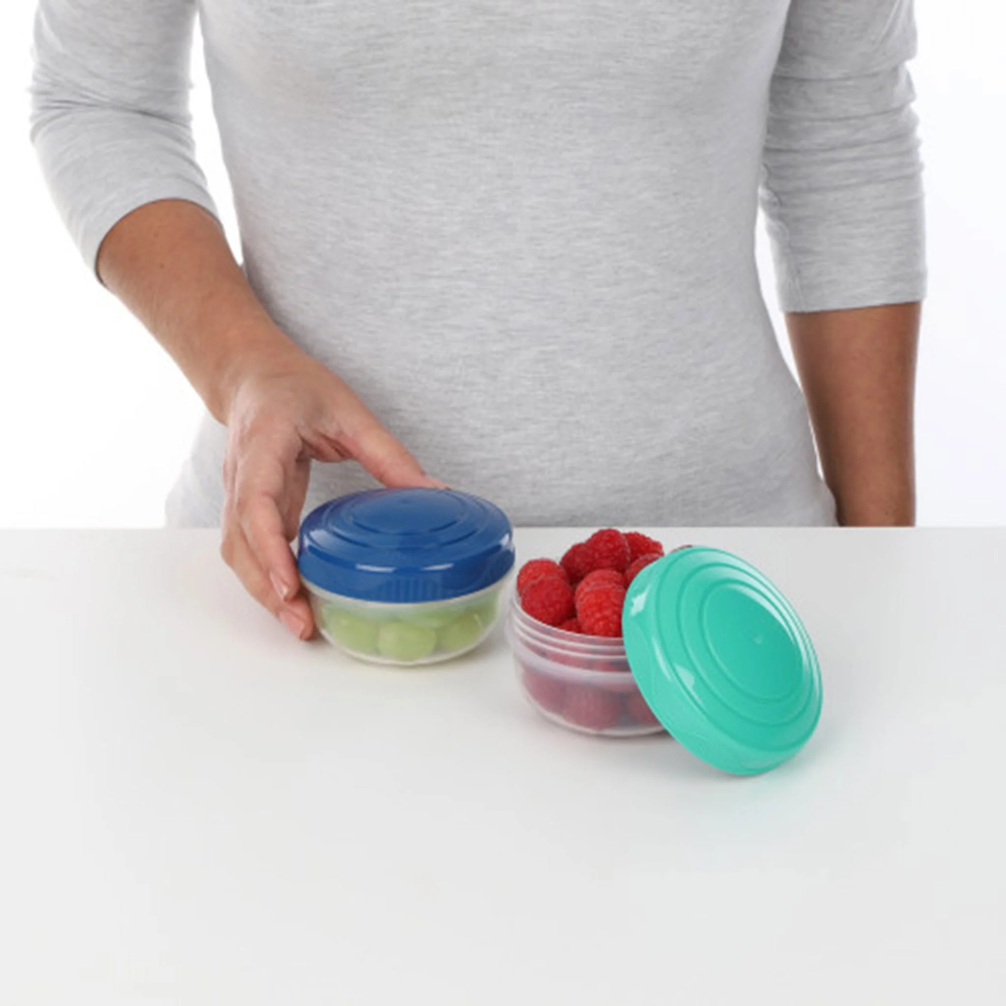 Ensemble de 2 Contenants Portionpod™ TO GO™ 210ml - Image 4