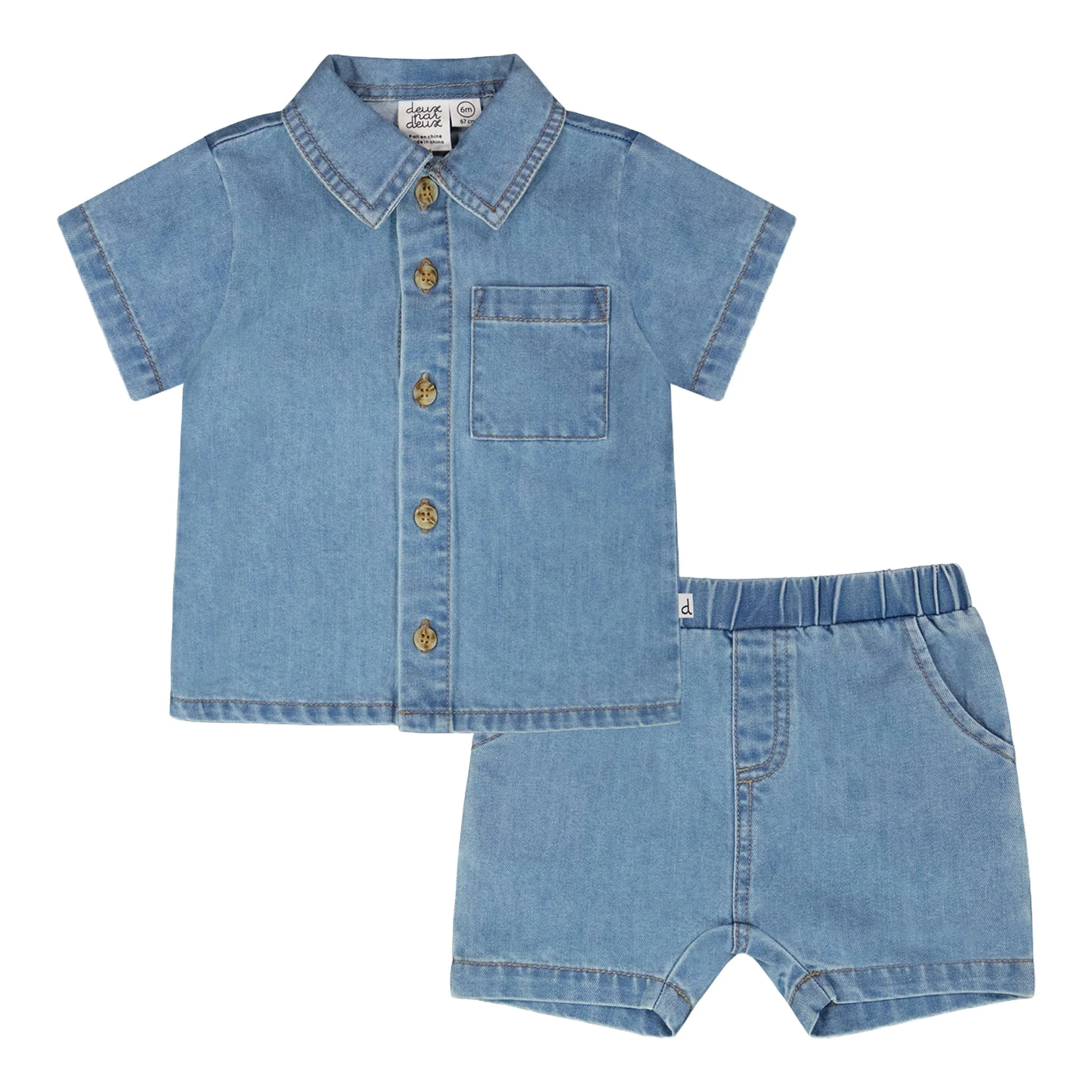 Ensemble Deux Piècess Tortue 3-24mois