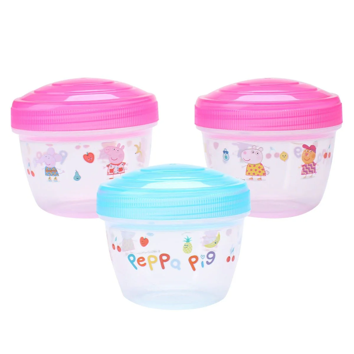 Ensemble (3) Contenants Peppa Pig