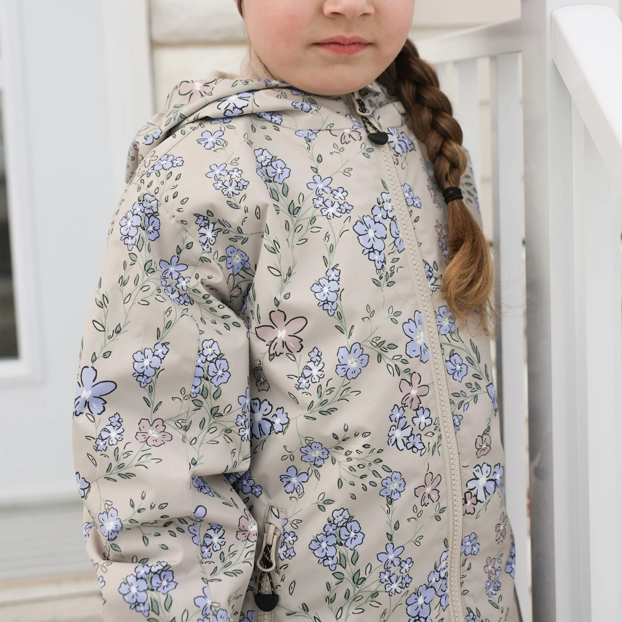 Ensemble Extérieur 3-en-1 Fleurs 2-6ans - Image 12