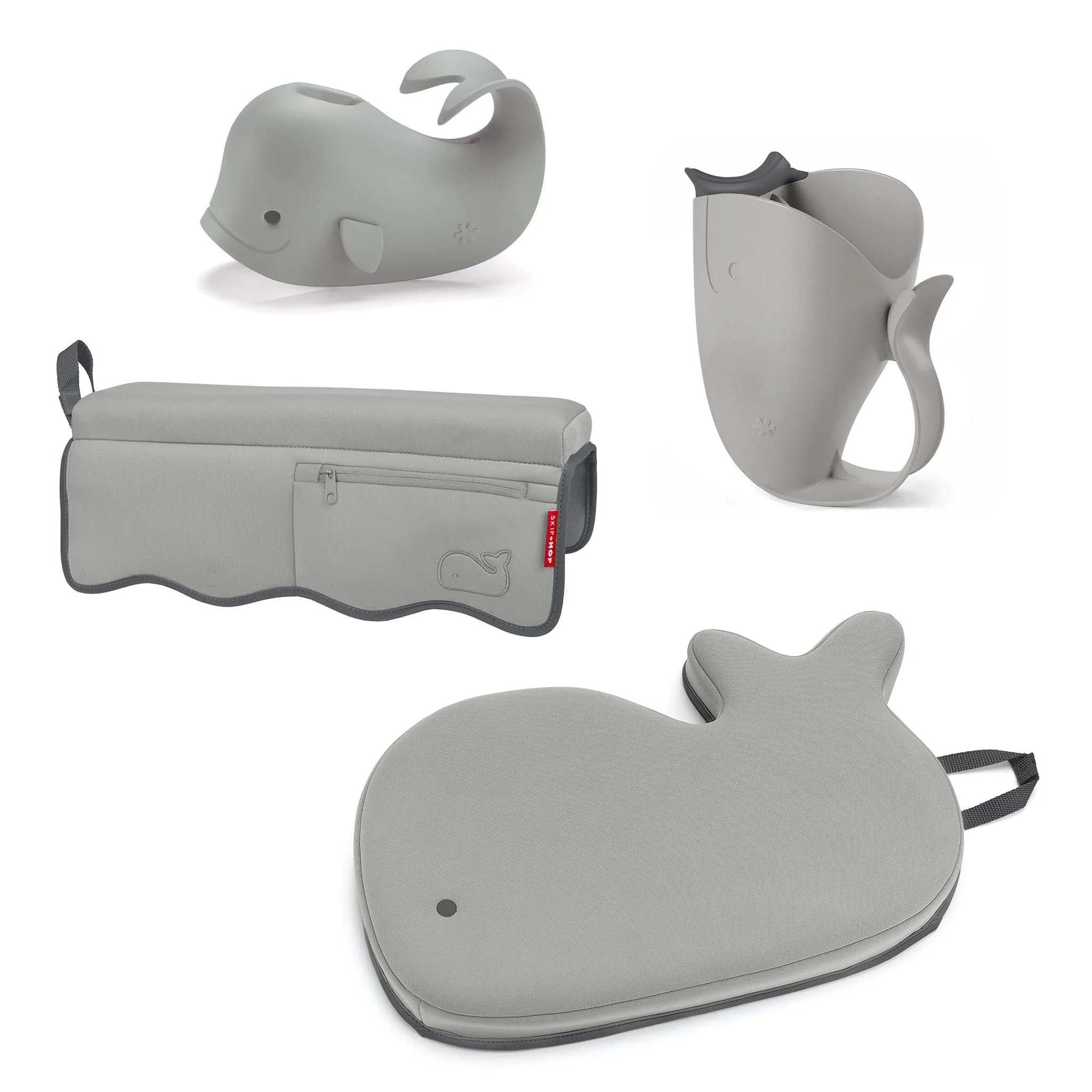 Ensemble de Bain Baleine (4) Gris
