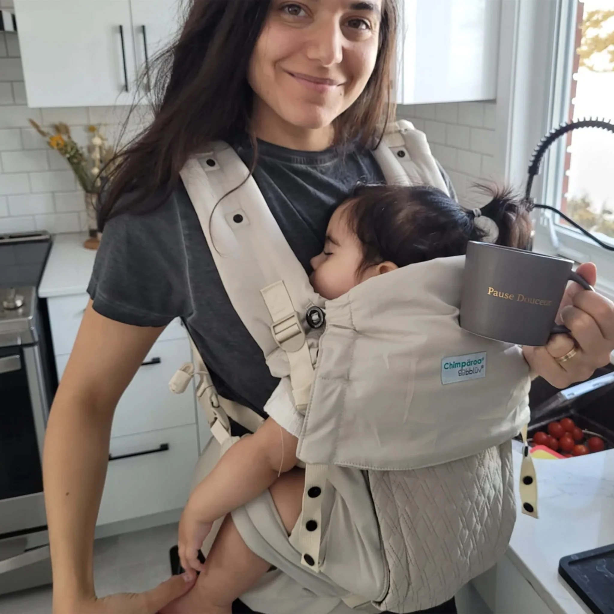 Ensemble d'Accessoires pour Porte-bébé EvöAir - Sable - Image 3
