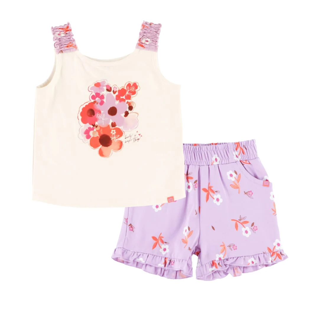 Ensemble Camisole Floraison 6-24mois
