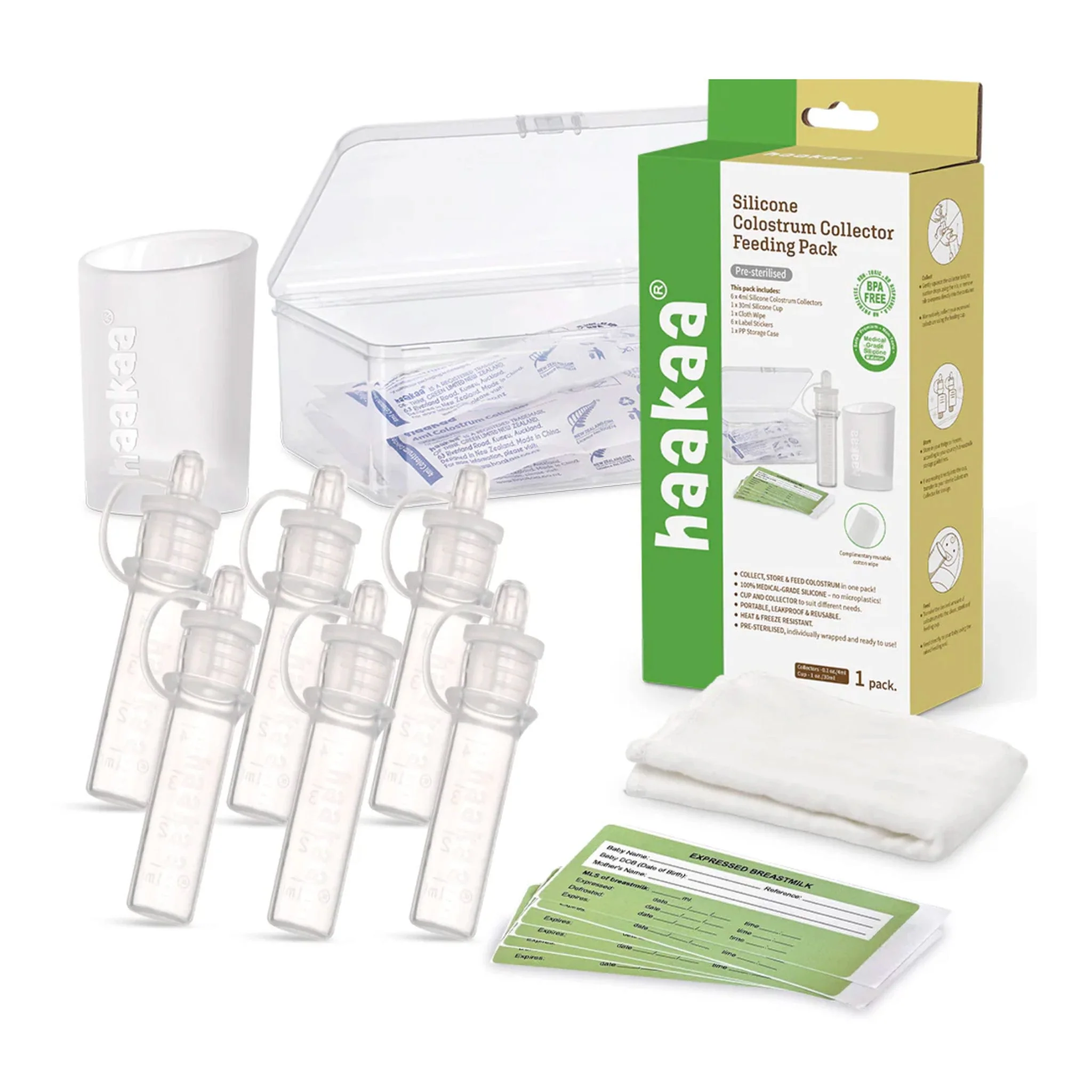 Ensemble Collecteur de Colostrum en Silicone