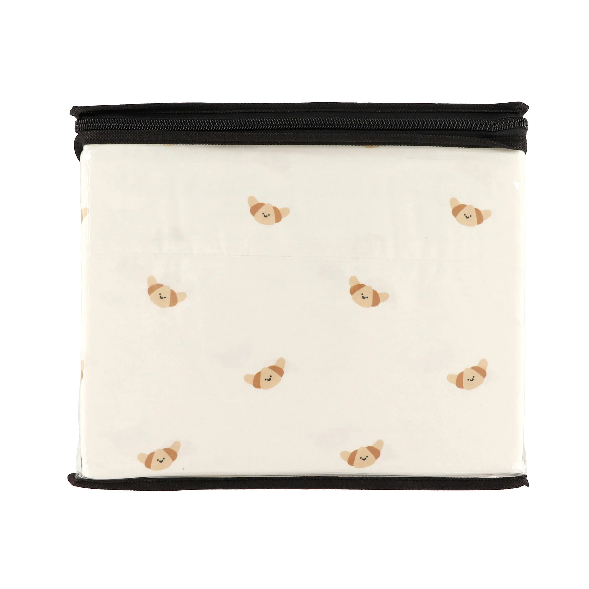 Ensemble Draps pour Lit Double - Croissants - Image 4