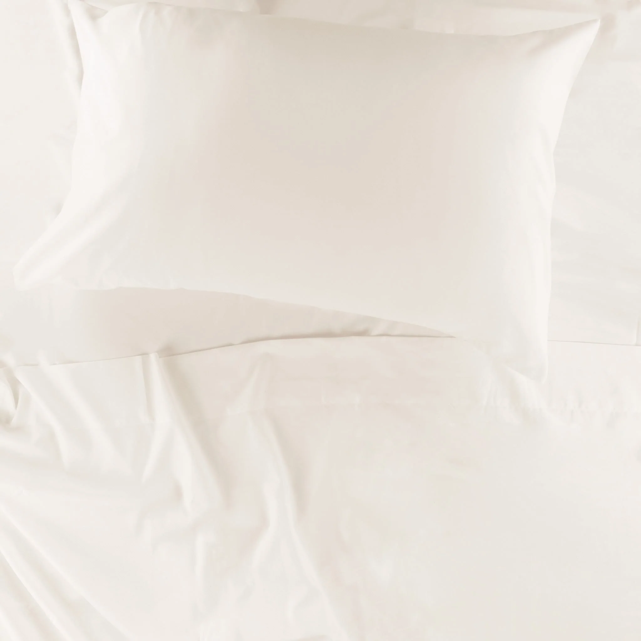 Ensemble Draps Lit Double - Ivoire