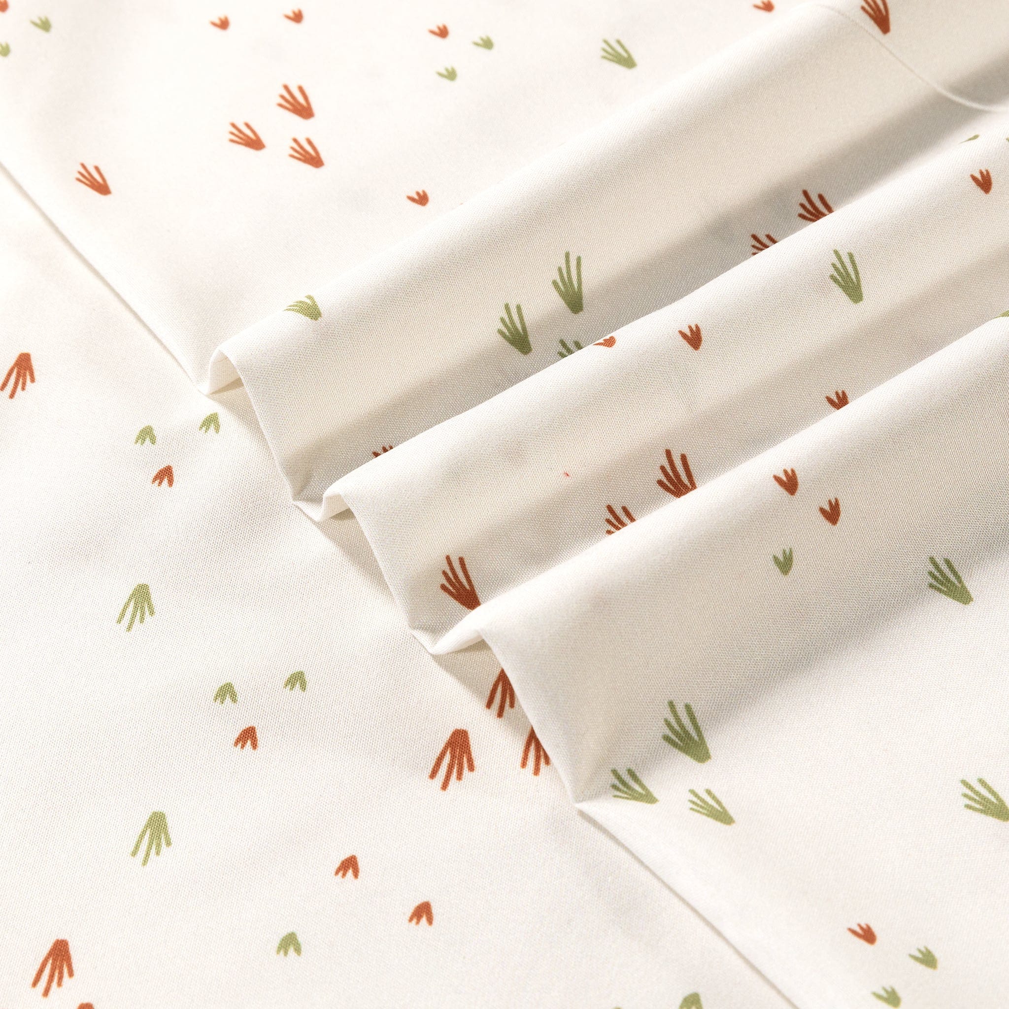 Ensemble Draps Lit Simple - Herbes - Image 3