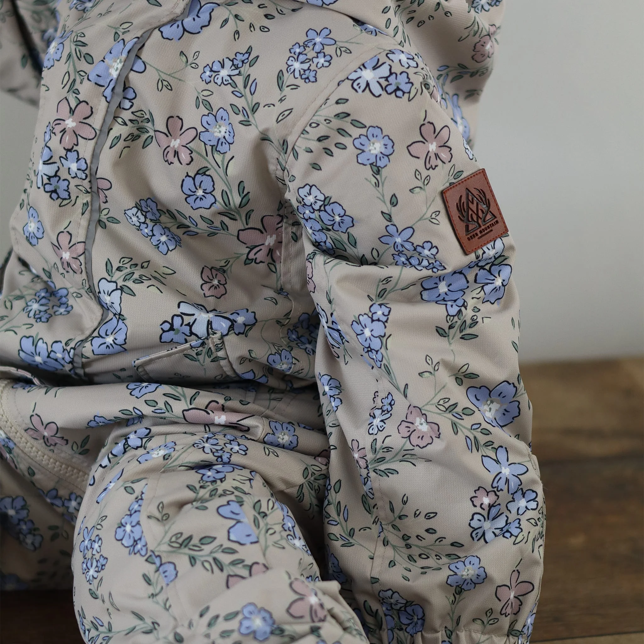 Ensemble Extérieur Une Pièce Fleurs 6-24mois - Image 5