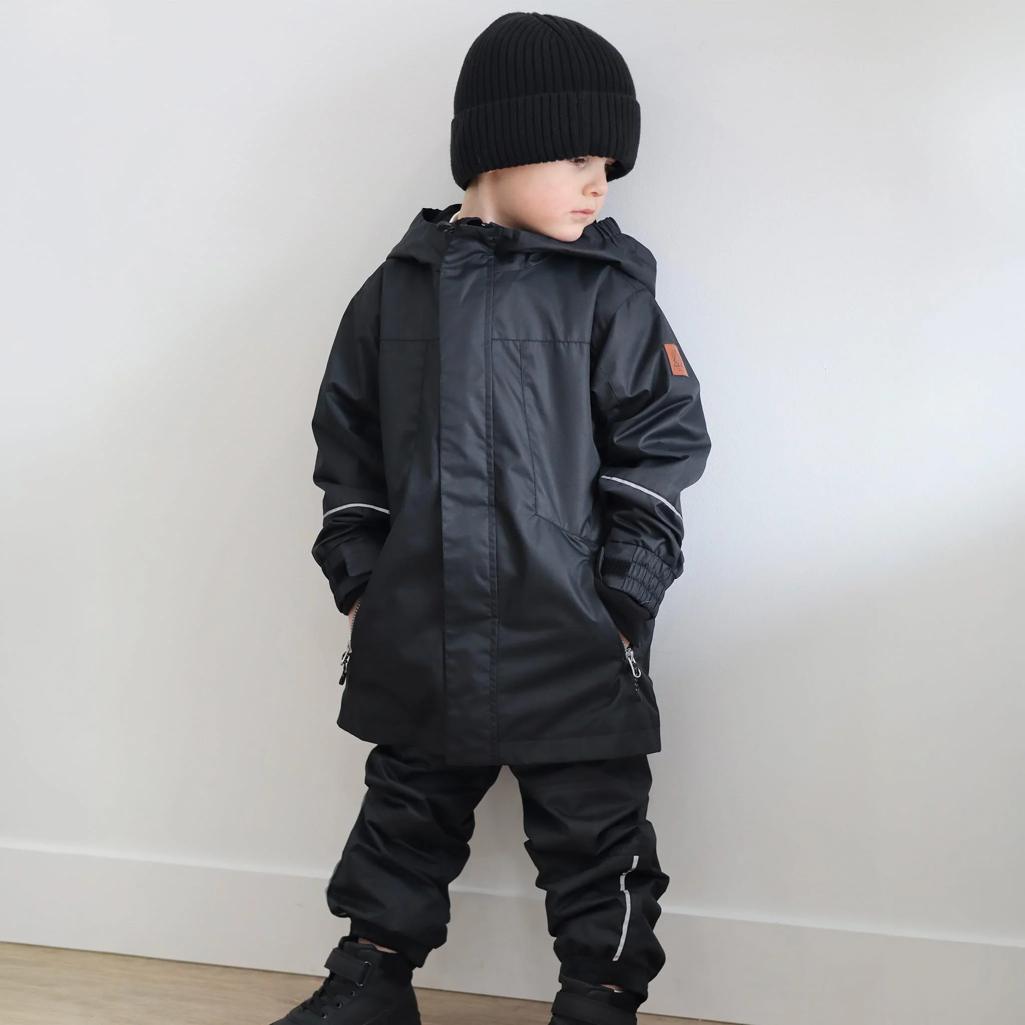 Ensemble Extérieur 3-en-1 Noir 2-6ans - Image 12