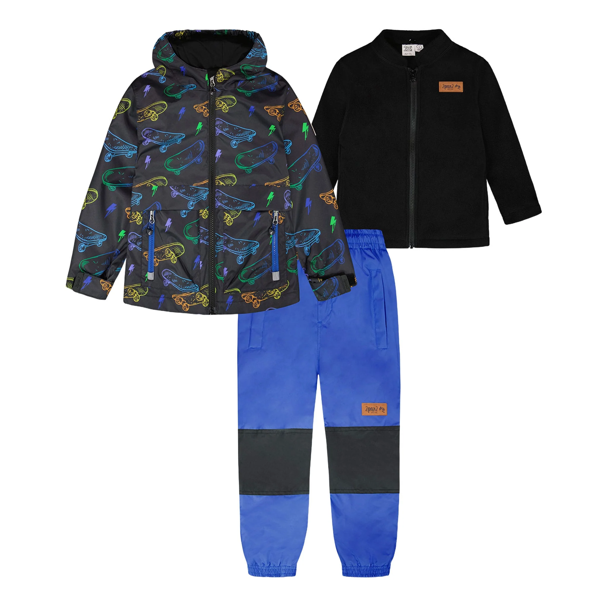 Ensemble Extérieur 3-en-1 Skates 2-6ans