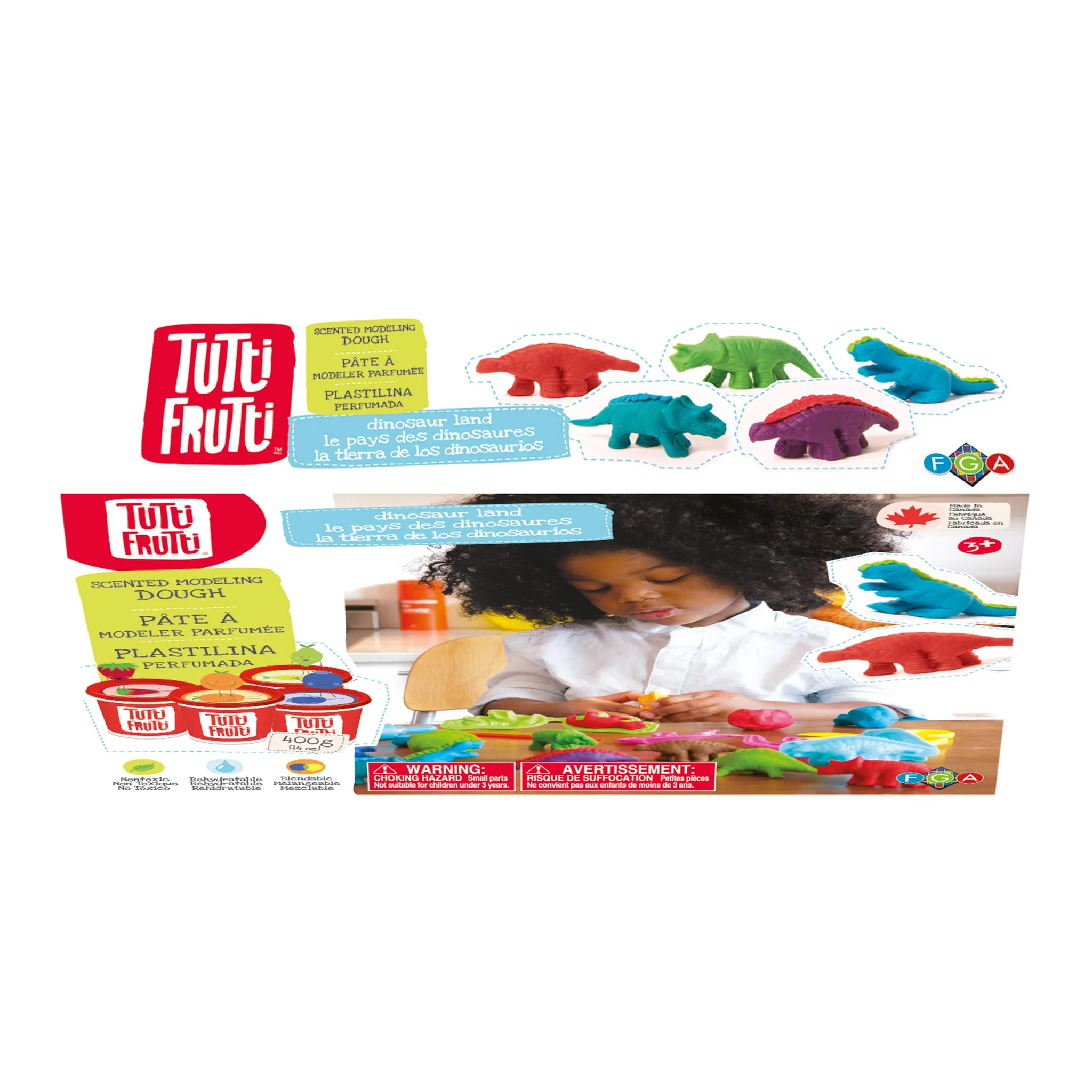Ensemble Pâtes à Modeler - Dinosaures - Image 3