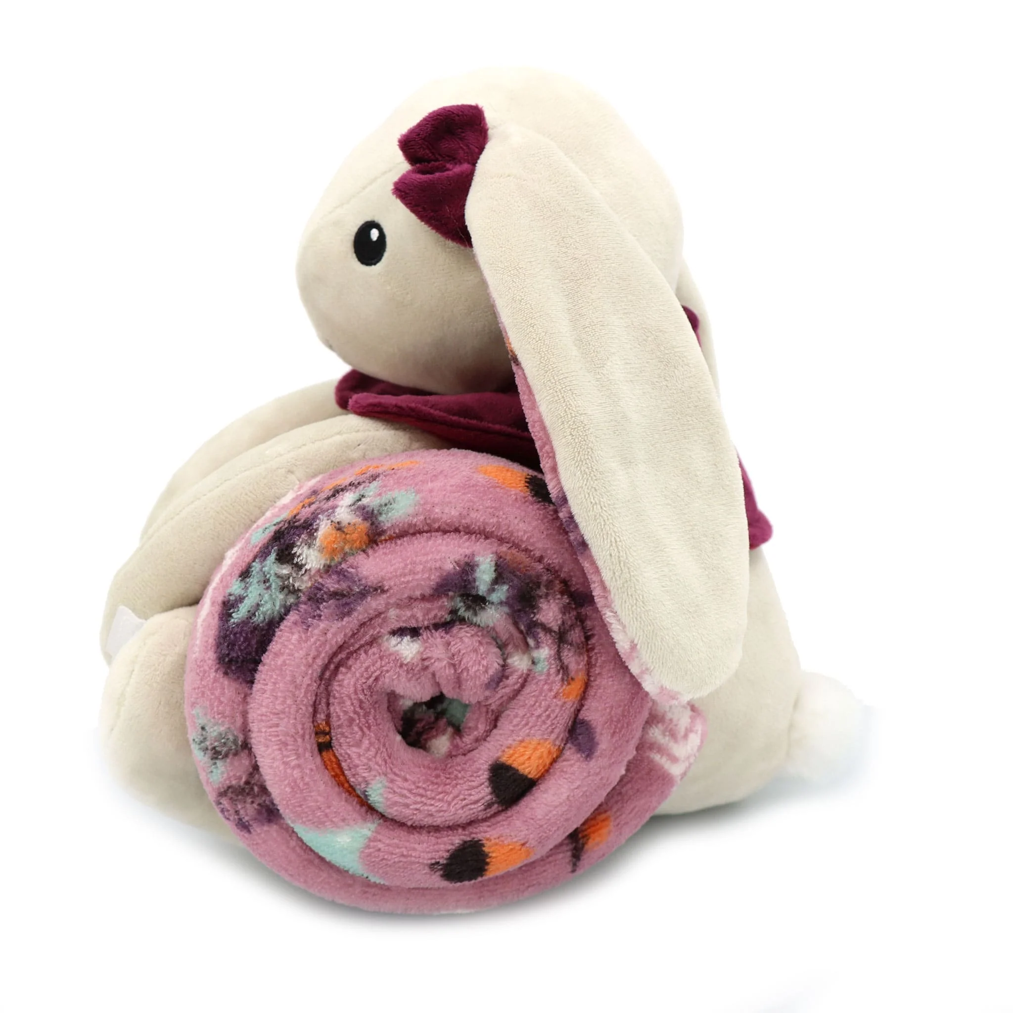 Ensemble Peluche et Couverture - Lapin - Image 2