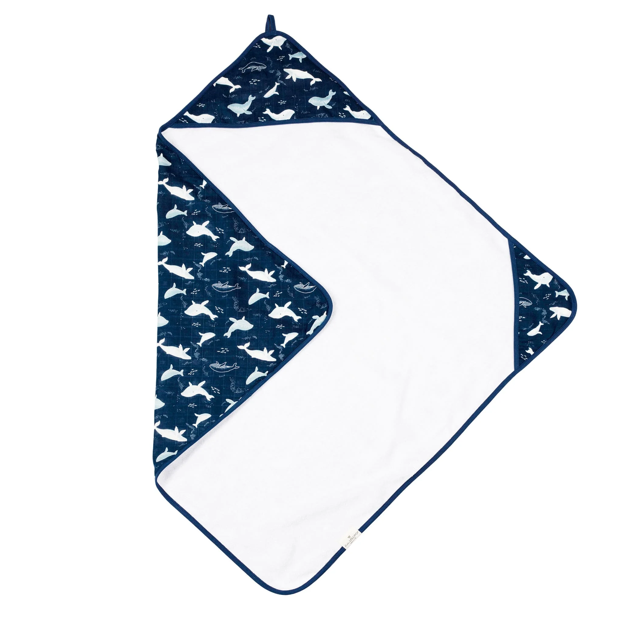 Ensemble Serviette à Capuchon - Baleines - Image 2