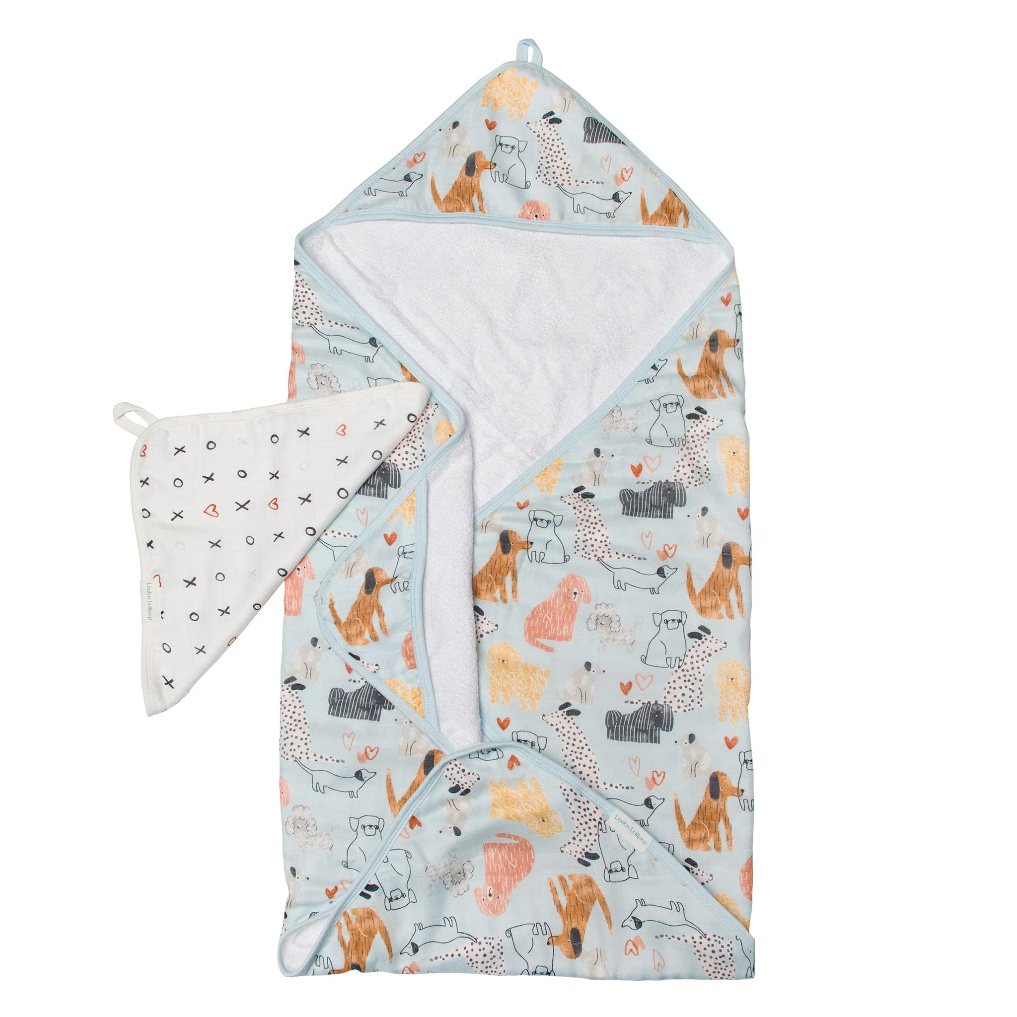 Ensemble Serviette à Capuchon - Chiens