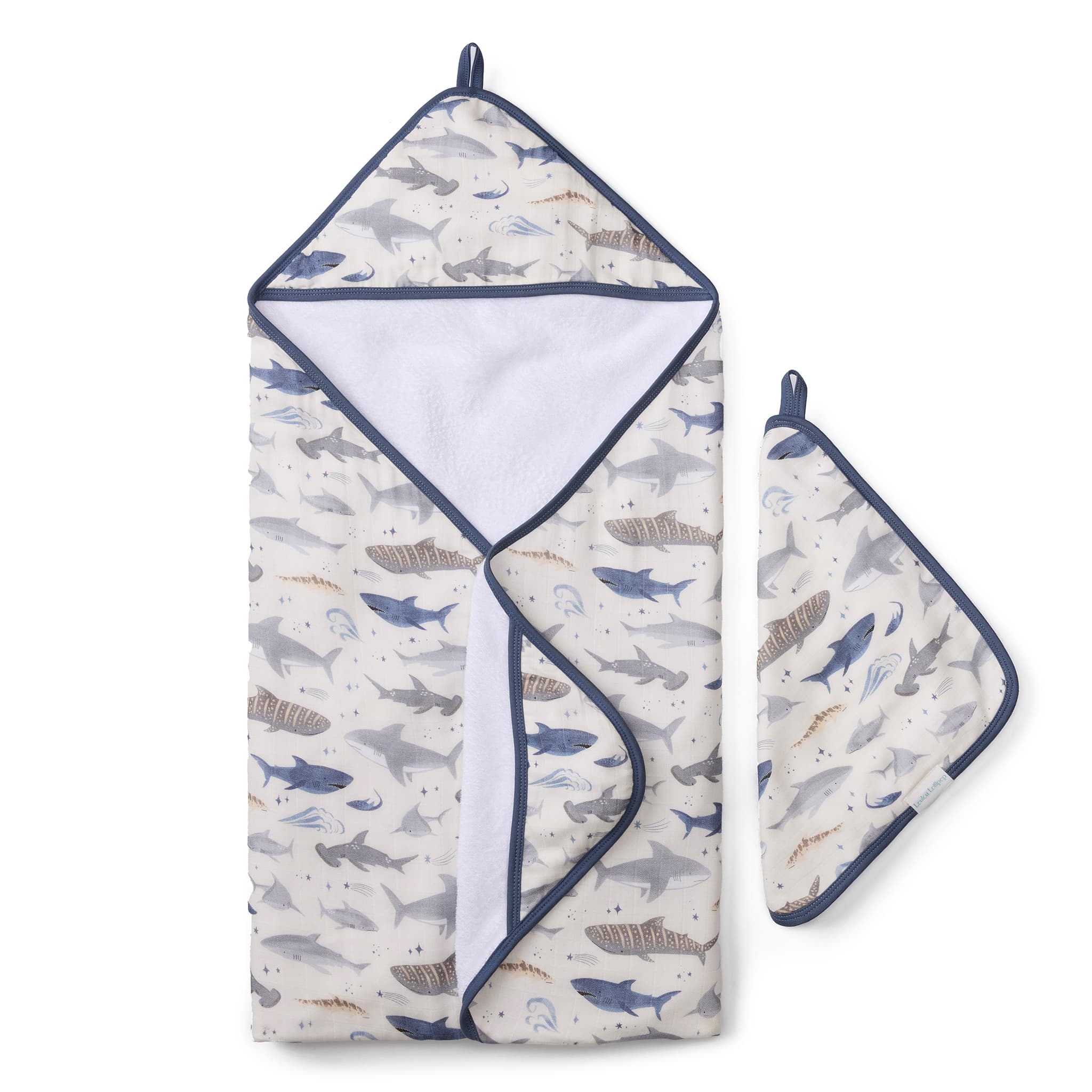 Ensemble Serviette à Capuchon - Requin