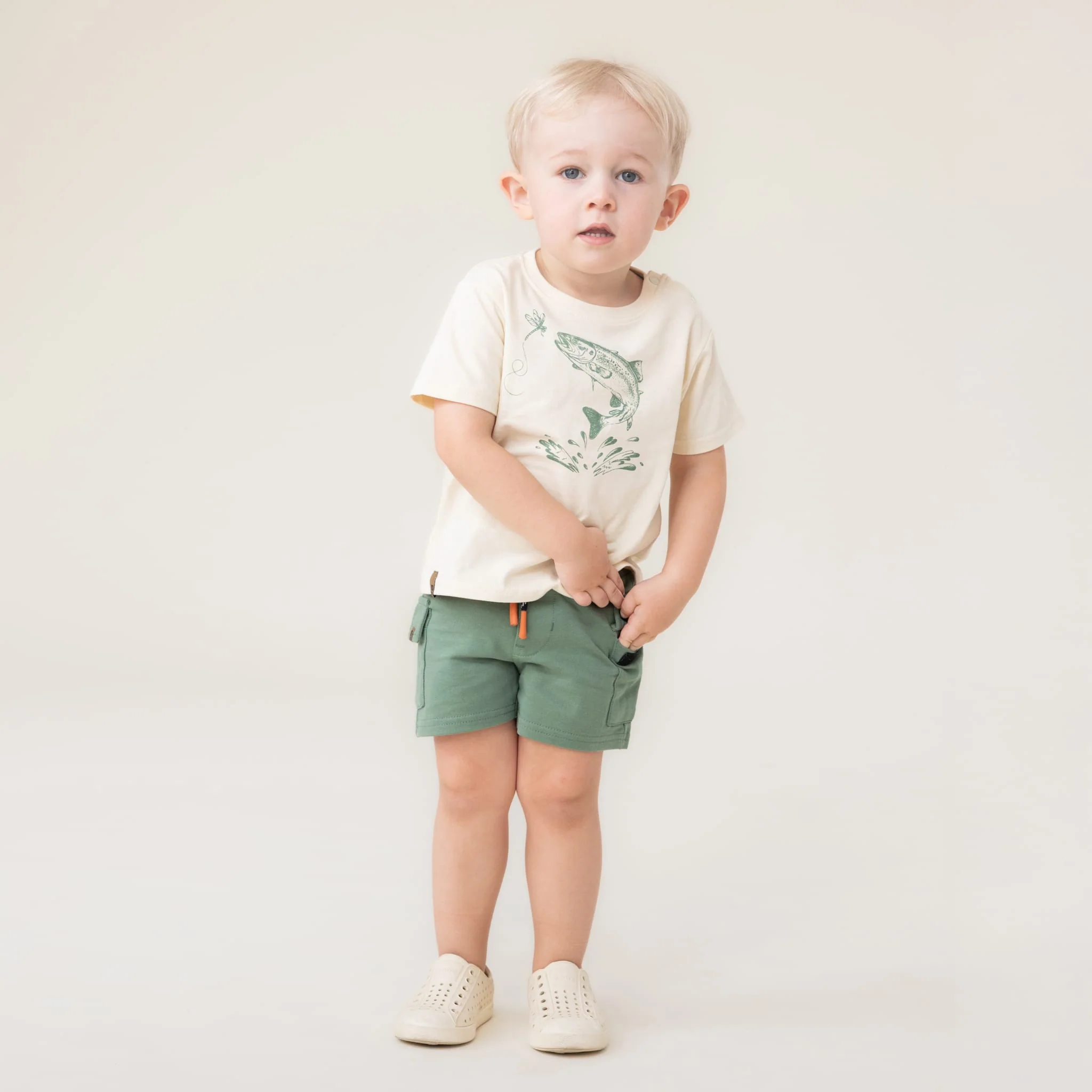 Ensemble Short Cargo Pêche 6-24mois - Image 7