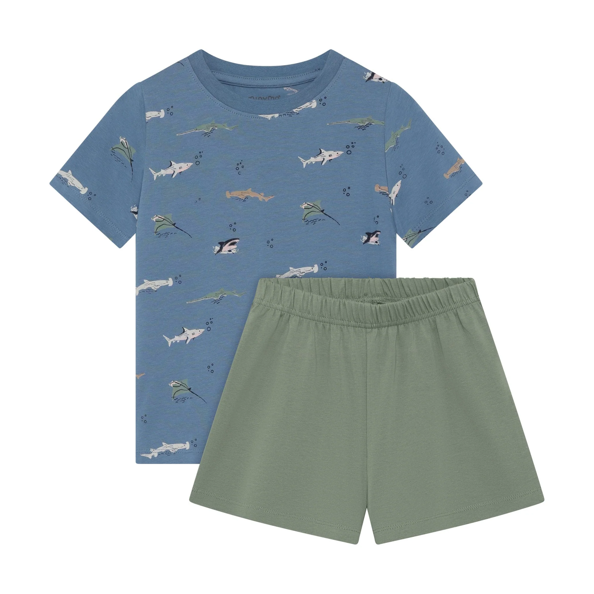 Ensemble Short Imprimé Requins 2-6ans