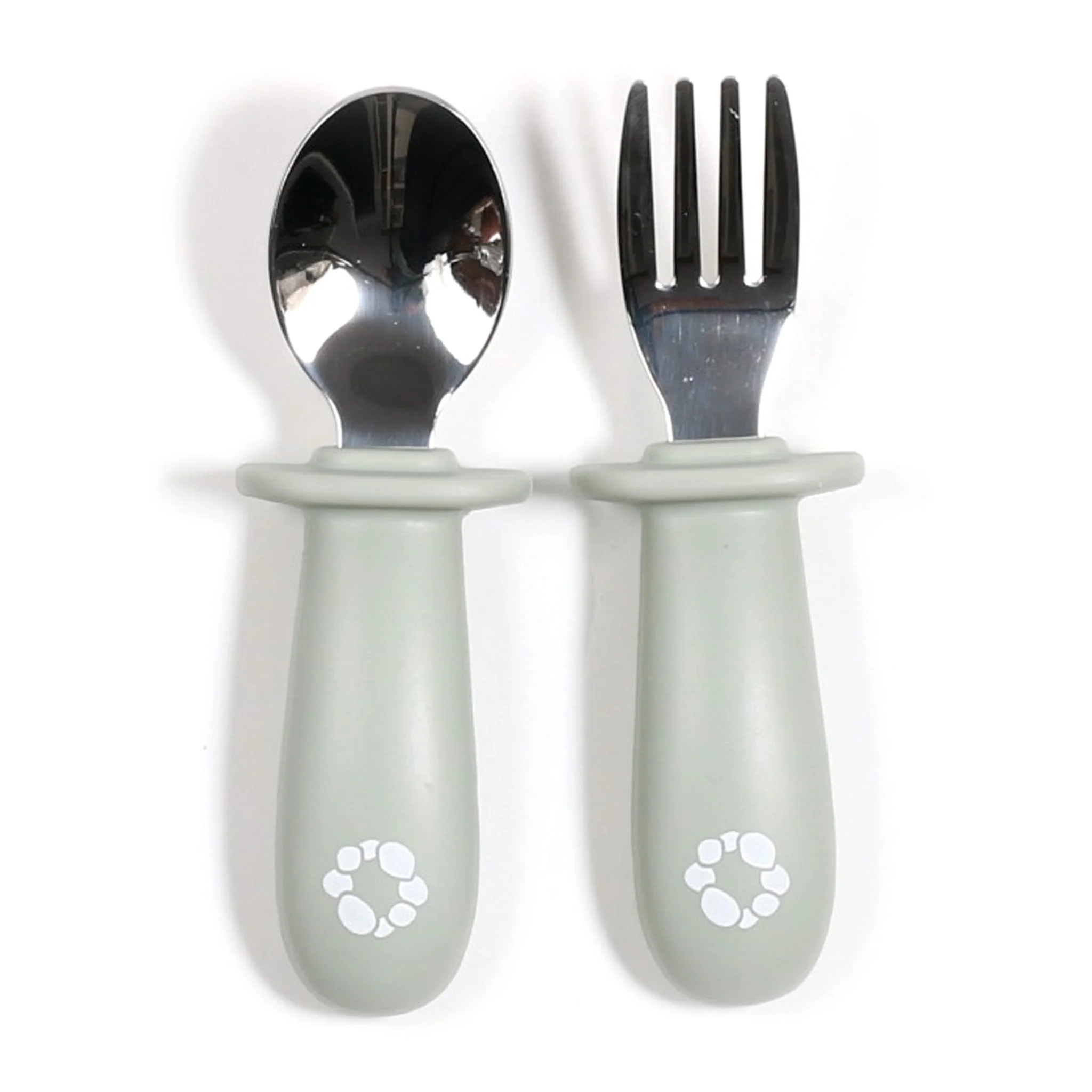Ensemble de Cuillère & Fourchette d’Apprentissage - Sauge