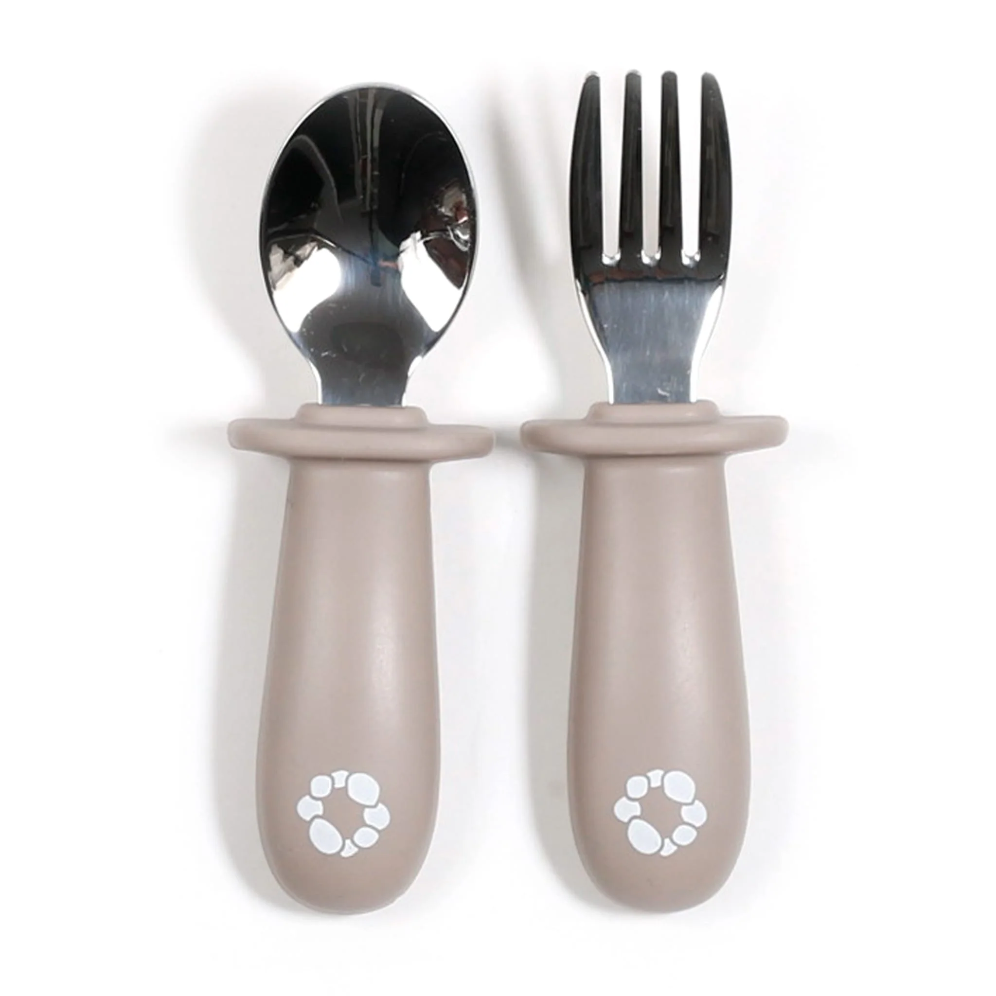 Ensemble de Cuillère & Fourchette d’Apprentissage - Taupe