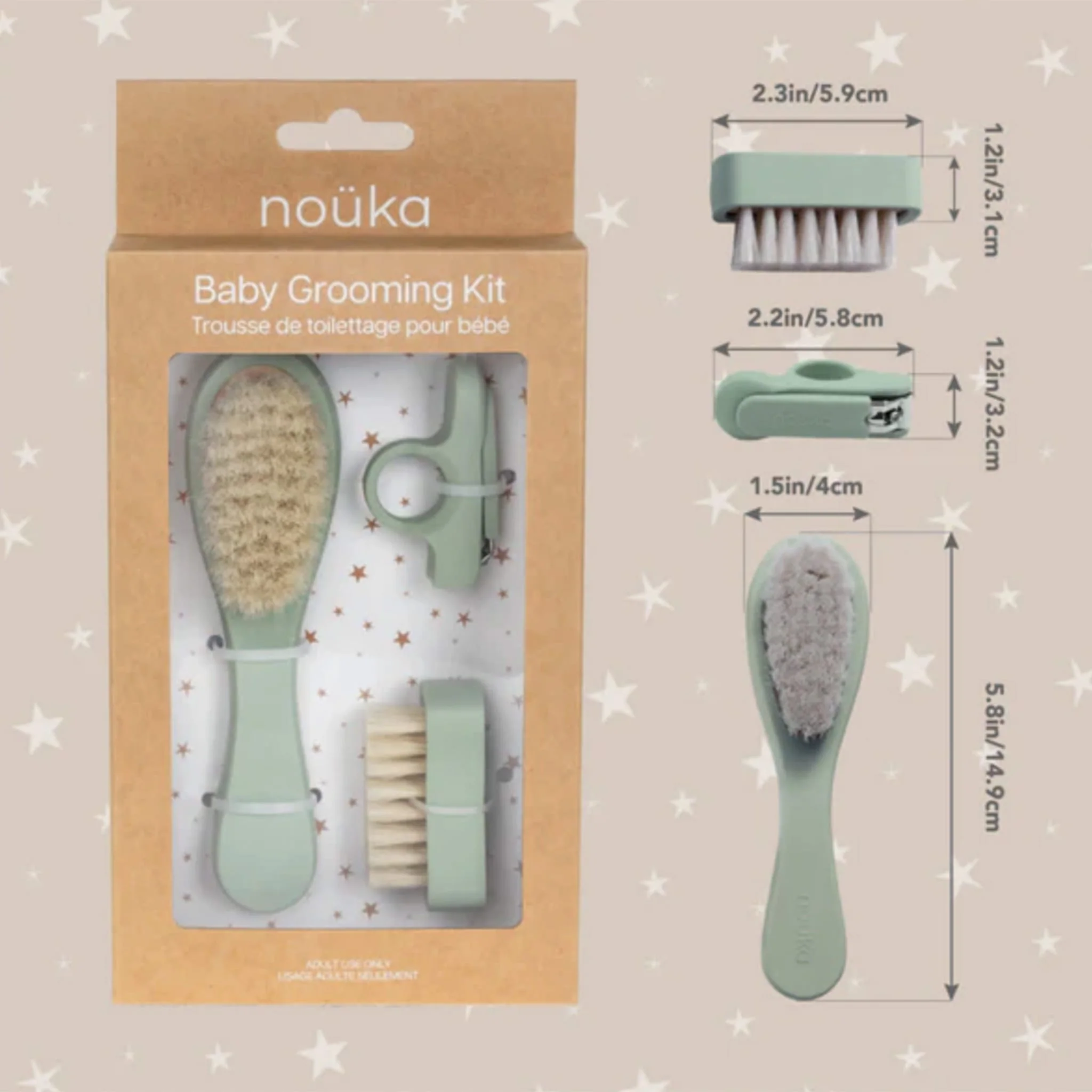 Ensemble Soins de Bébé - Sable - Image 2