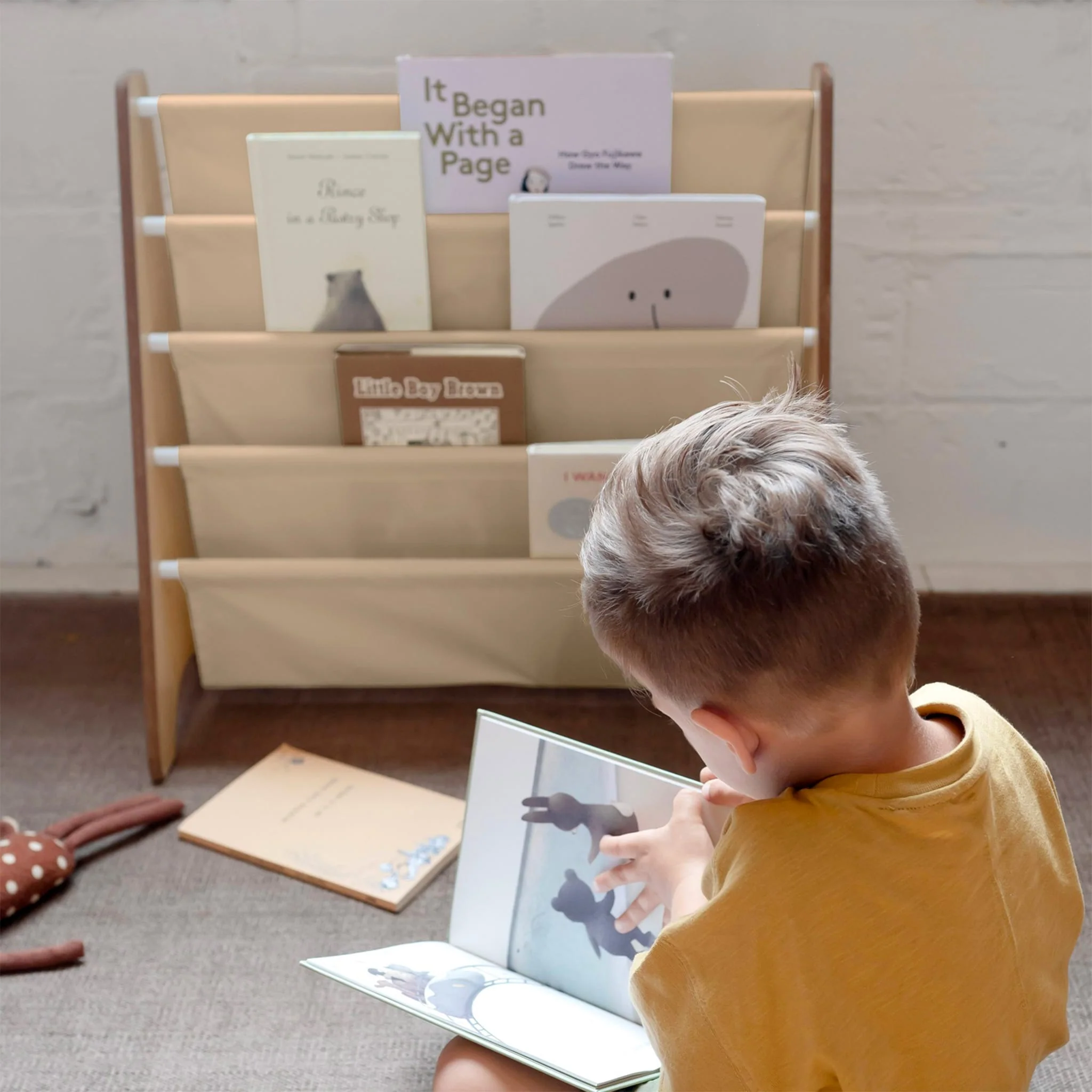 Étagère à Livres - Beige - Image 5